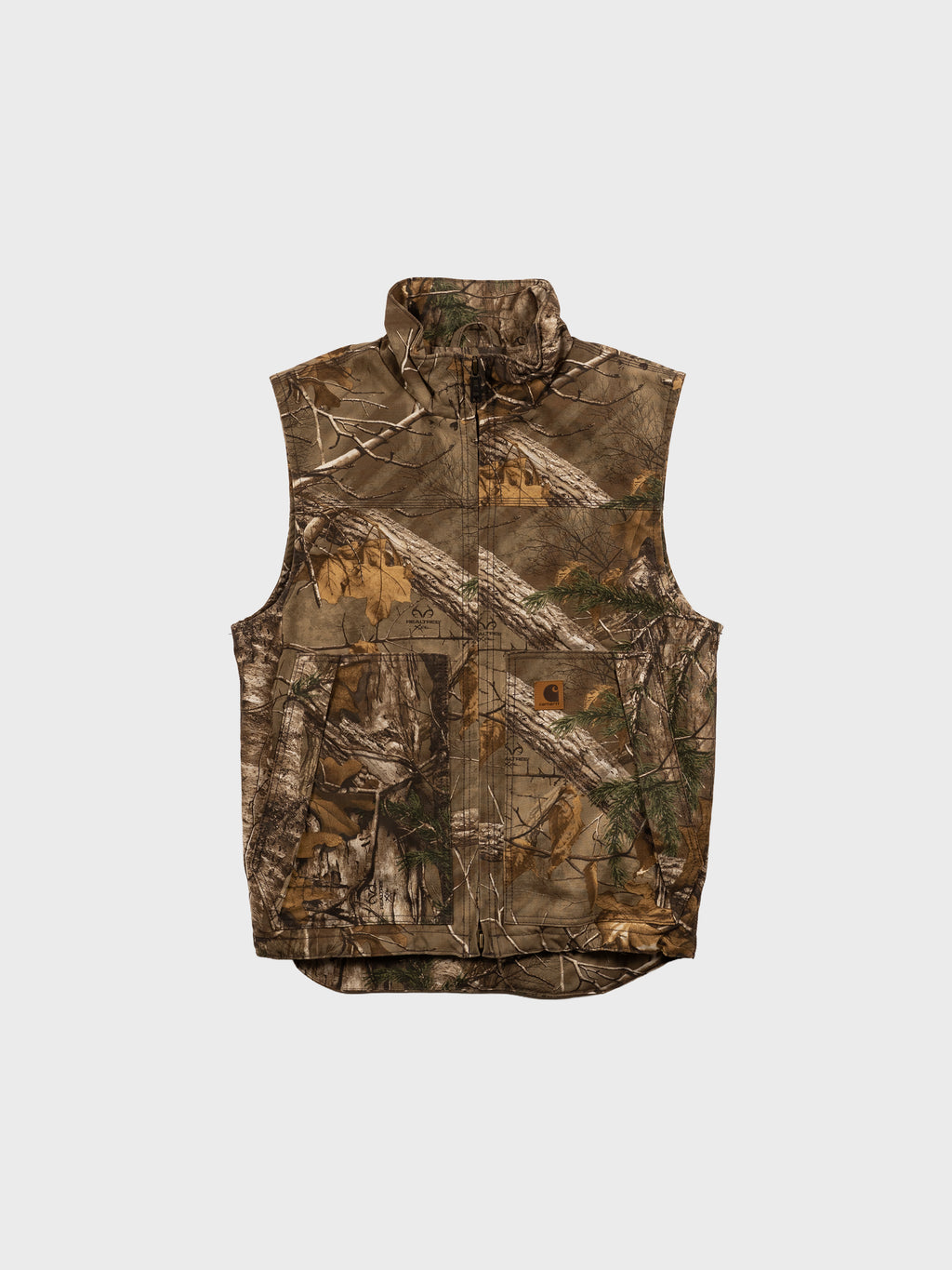 CARHARTT QUICK DUCK REALTREE XTRA CAMO DUAL ZIP VEST