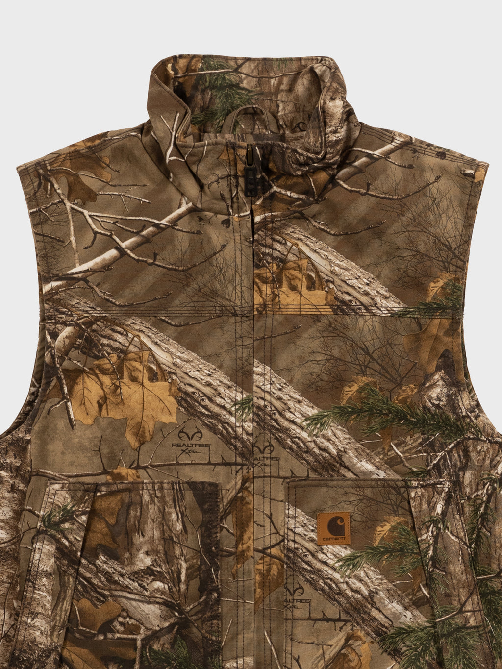 CARHARTT QUICK DUCK REALTREE XTRA CAMO DUAL ZIP VEST
