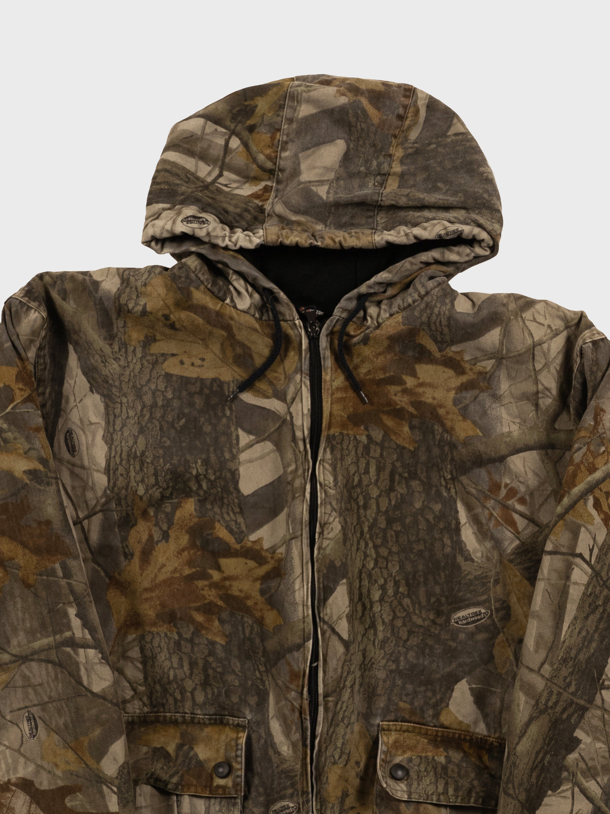 OUTFITTERS RIDGE REALTREE HARDWOOD QUILT LINED CAMO JACKET