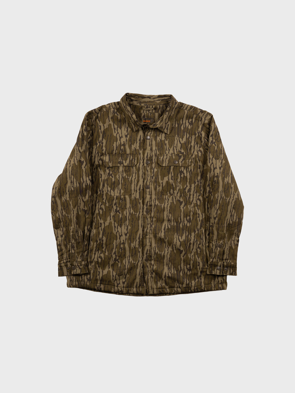 MAGELLAN BOTTOMLAND INSULATED CAMO BUTTON UP SHIRT