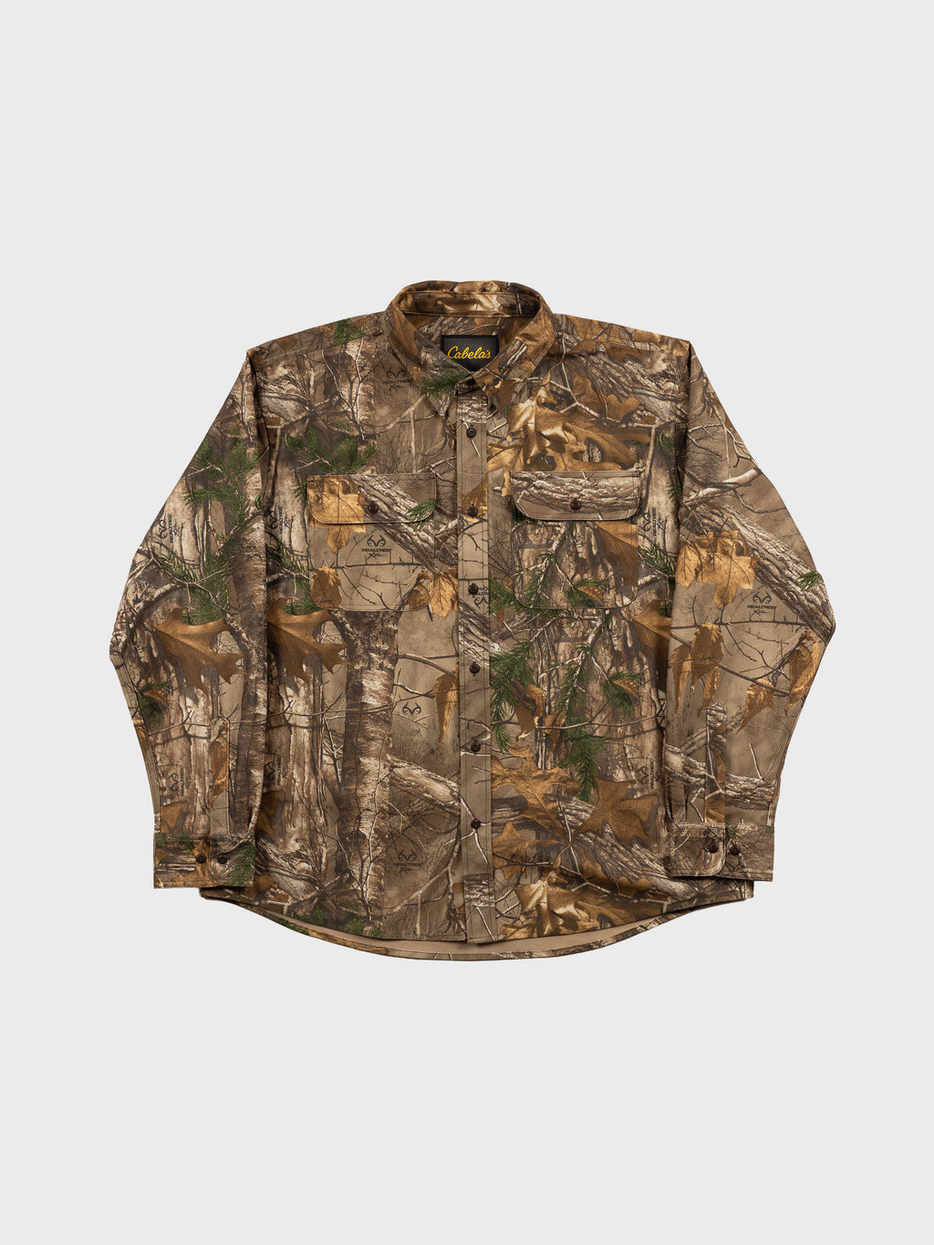 CABELA'S REALTREE XTRA CAMO BUTTON UP SHIRT