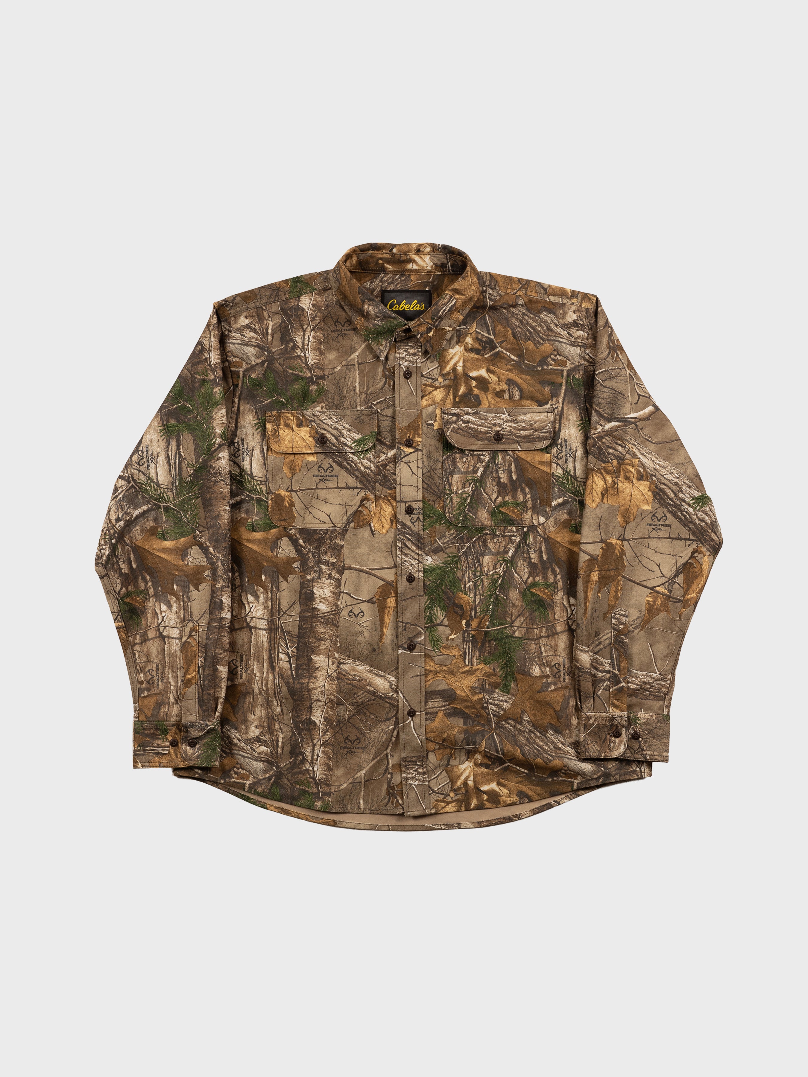 CABELA'S REALTREE XTRA CAMO BUTTON UP SHIRT