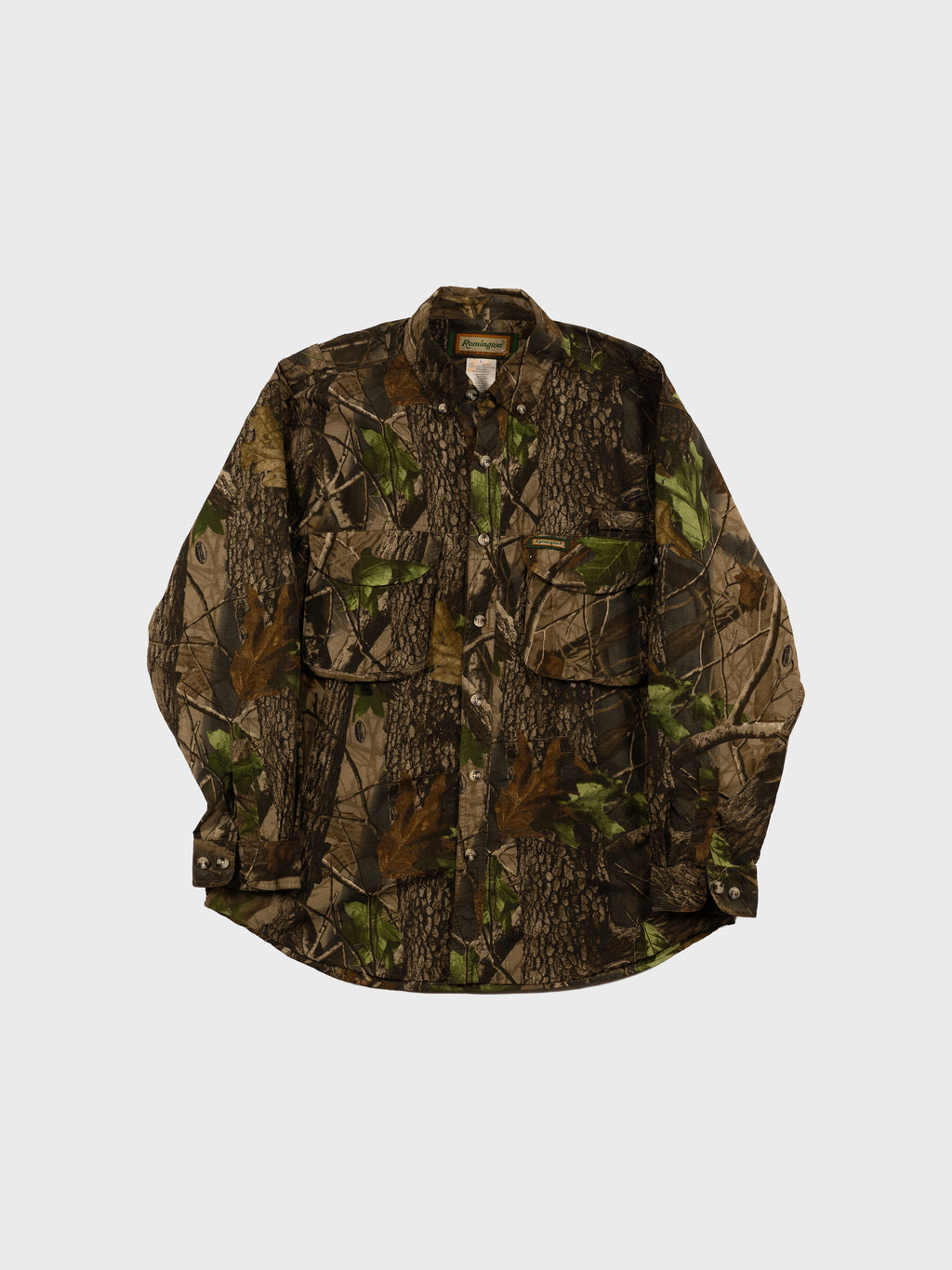 VINTAGE 2000'S REMINGTON REALTREE HARDWOODS BUTTON DOWN SHIRT