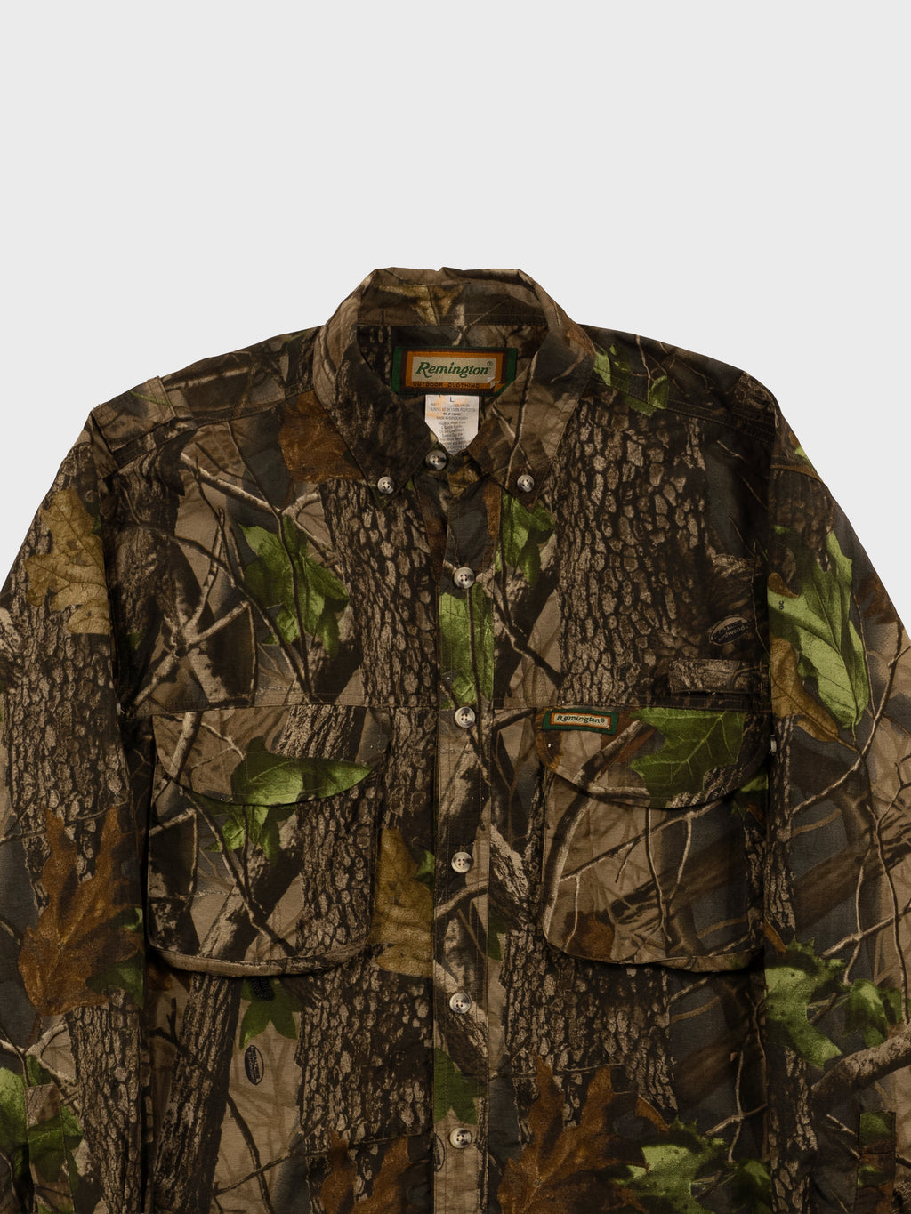 VINTAGE 2000'S REMINGTON REALTREE HARDWOODS BUTTON DOWN SHIRT