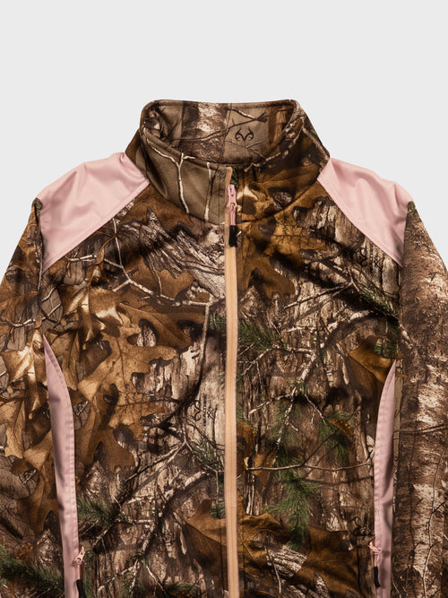 DONNER MOUNTAIN PINK REALTREE XTRA ZIP UP JACKET