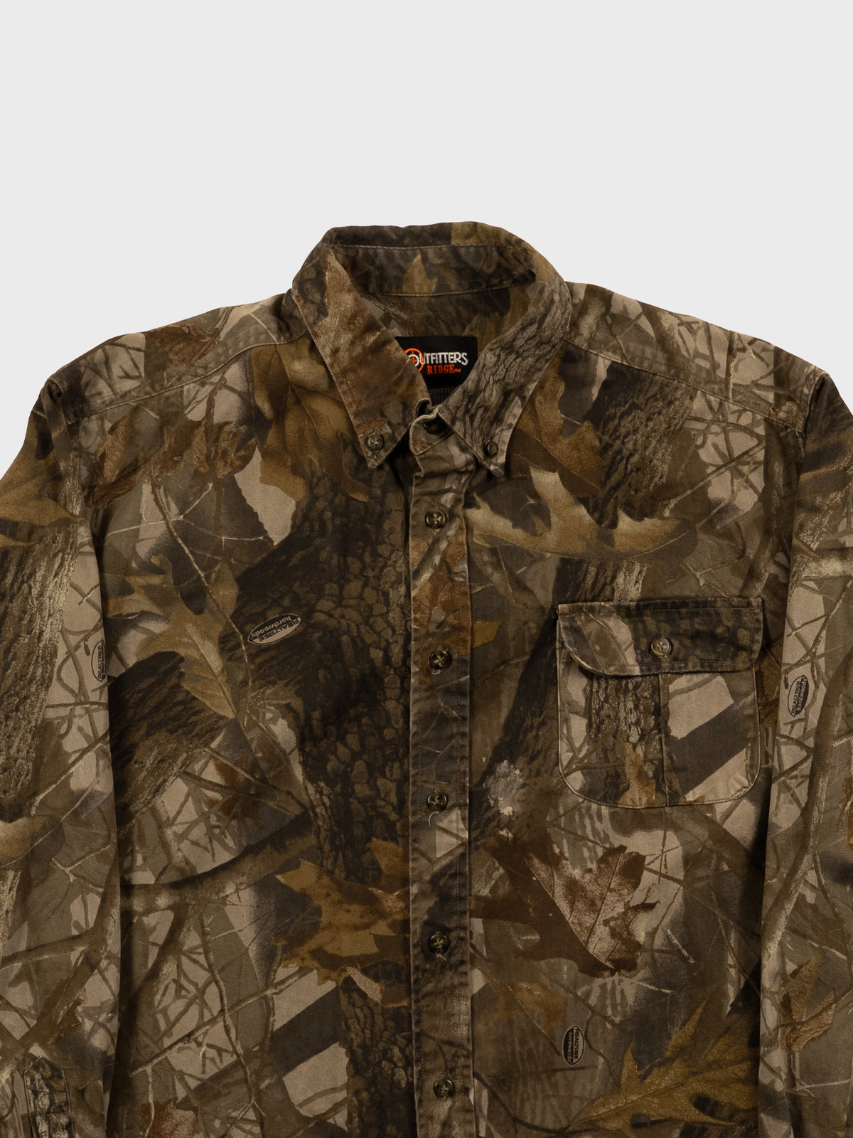 OUTFITTERS RIDGE REALTREE HARDWOODS BUTTON DOWN SHIRT