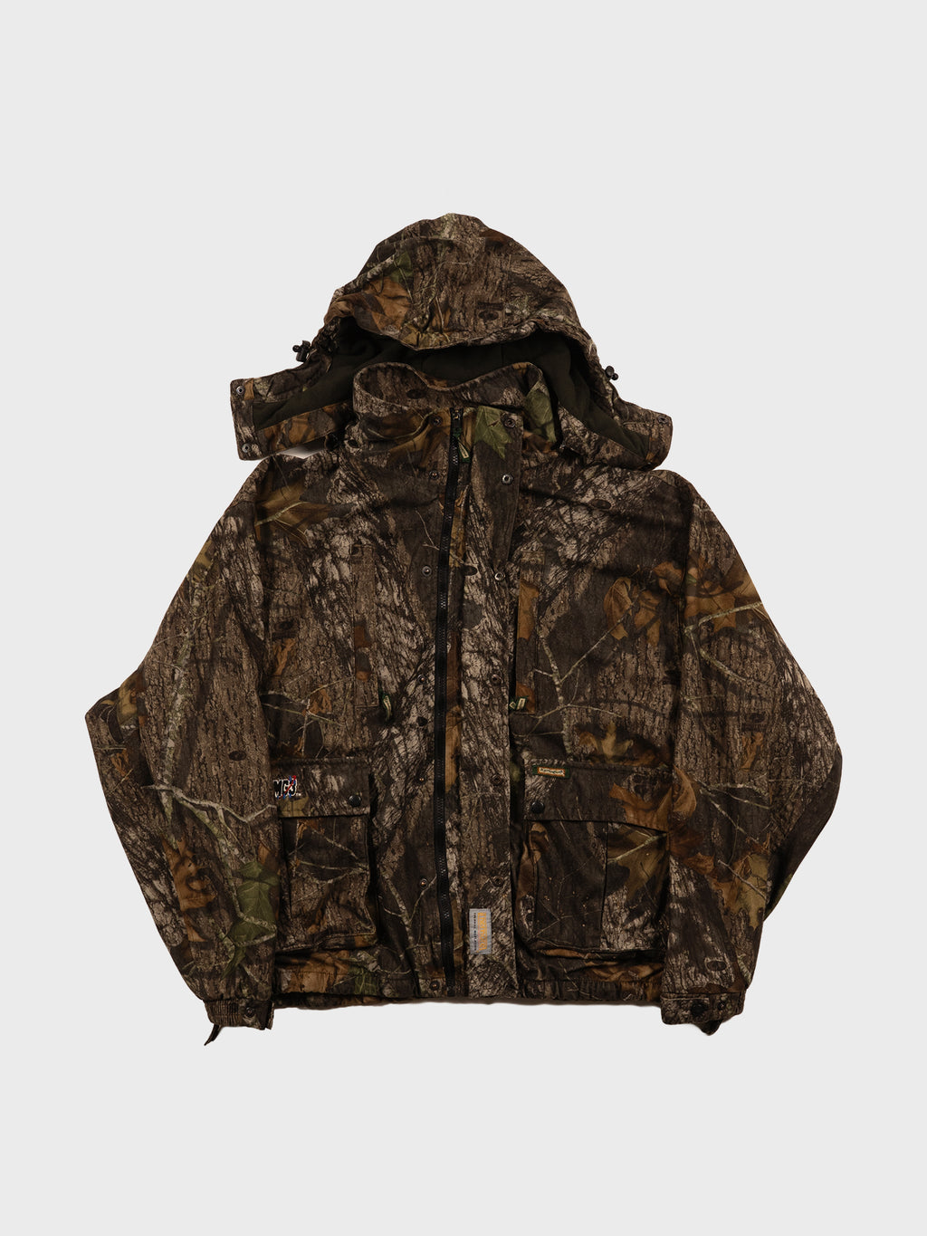 VINTAGE 2000'S REMINGTON MOSSY OAK BREAK UP COUNTRY CAMO THERMORE INSULATED JACKET