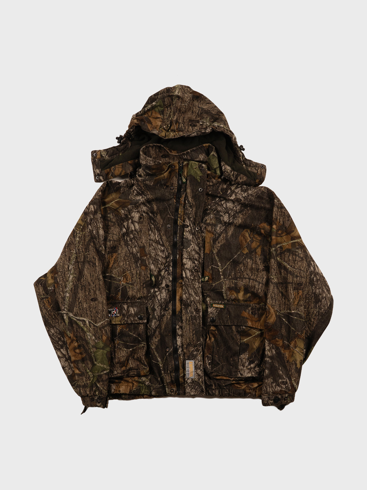VINTAGE 2000'S REMINGTON MOSSY OAK BREAK UP COUNTRY CAMO THERMORE INSULATED JACKET