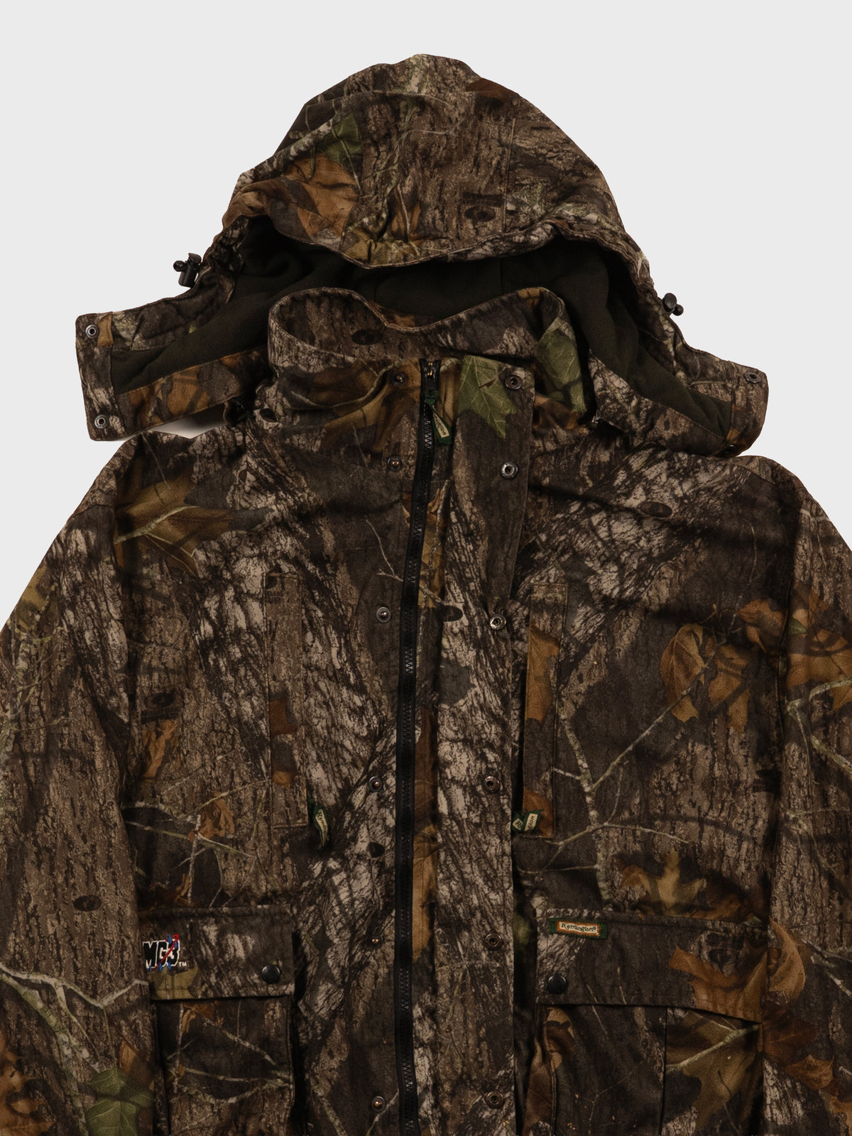 VINTAGE 2000'S REMINGTON MOSSY OAK BREAK UP COUNTRY CAMO THERMORE INSULATED JACKET