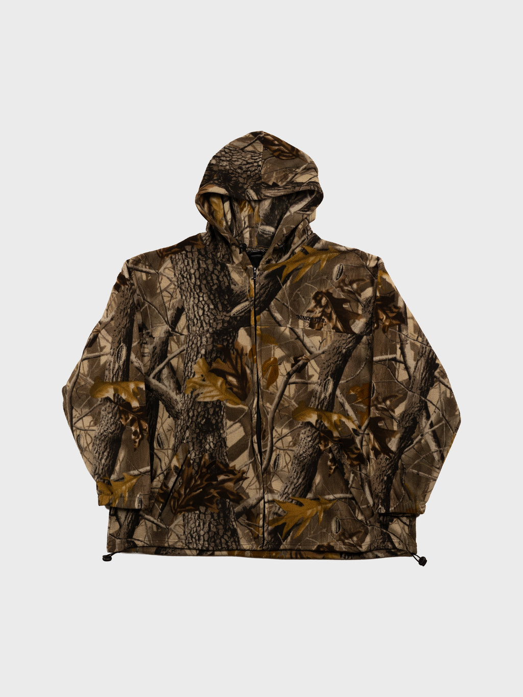 VINTAGE 2000'S WINCHESTER REALTREE HARDWOOD FLEECE ZIP UP HOODIE