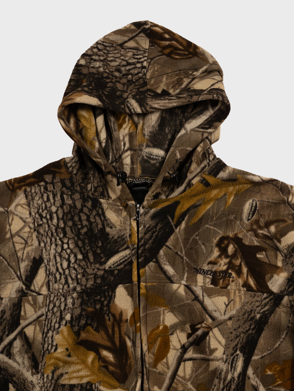 VINTAGE 2000'S WINCHESTER REALTREE HARDWOOD FLEECE ZIP UP HOODIE