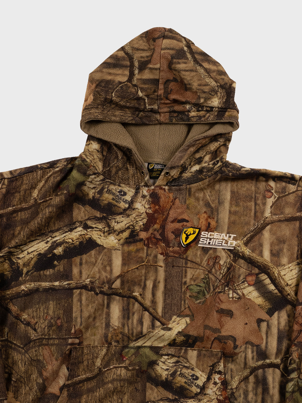 MOSSY OAK SCENT SHIELD BREAK UP INFINITY CAMO FLEECE HOODIE