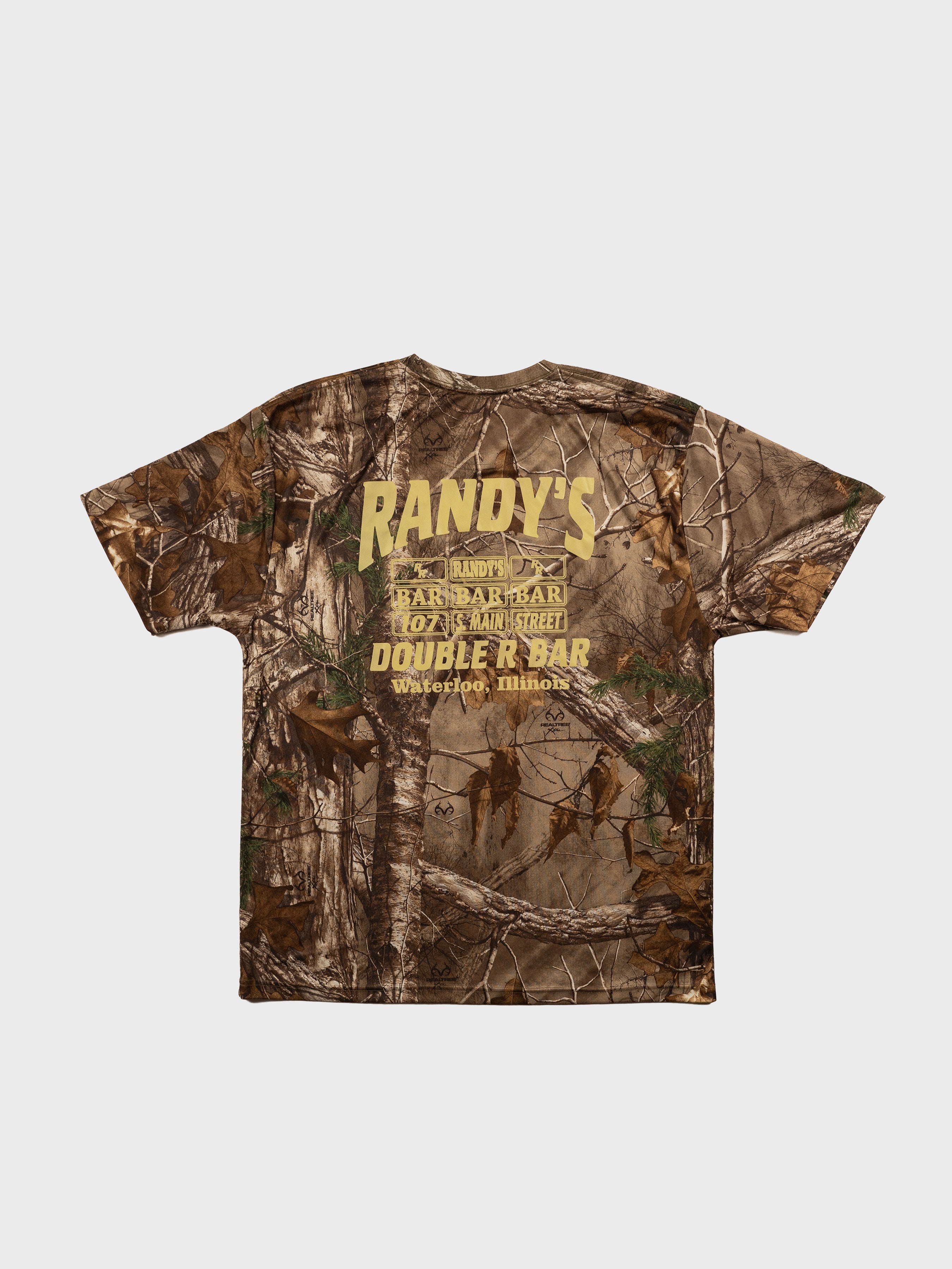 RANDYS BAR REALTREE APX CAMO ATHLETIC TEE