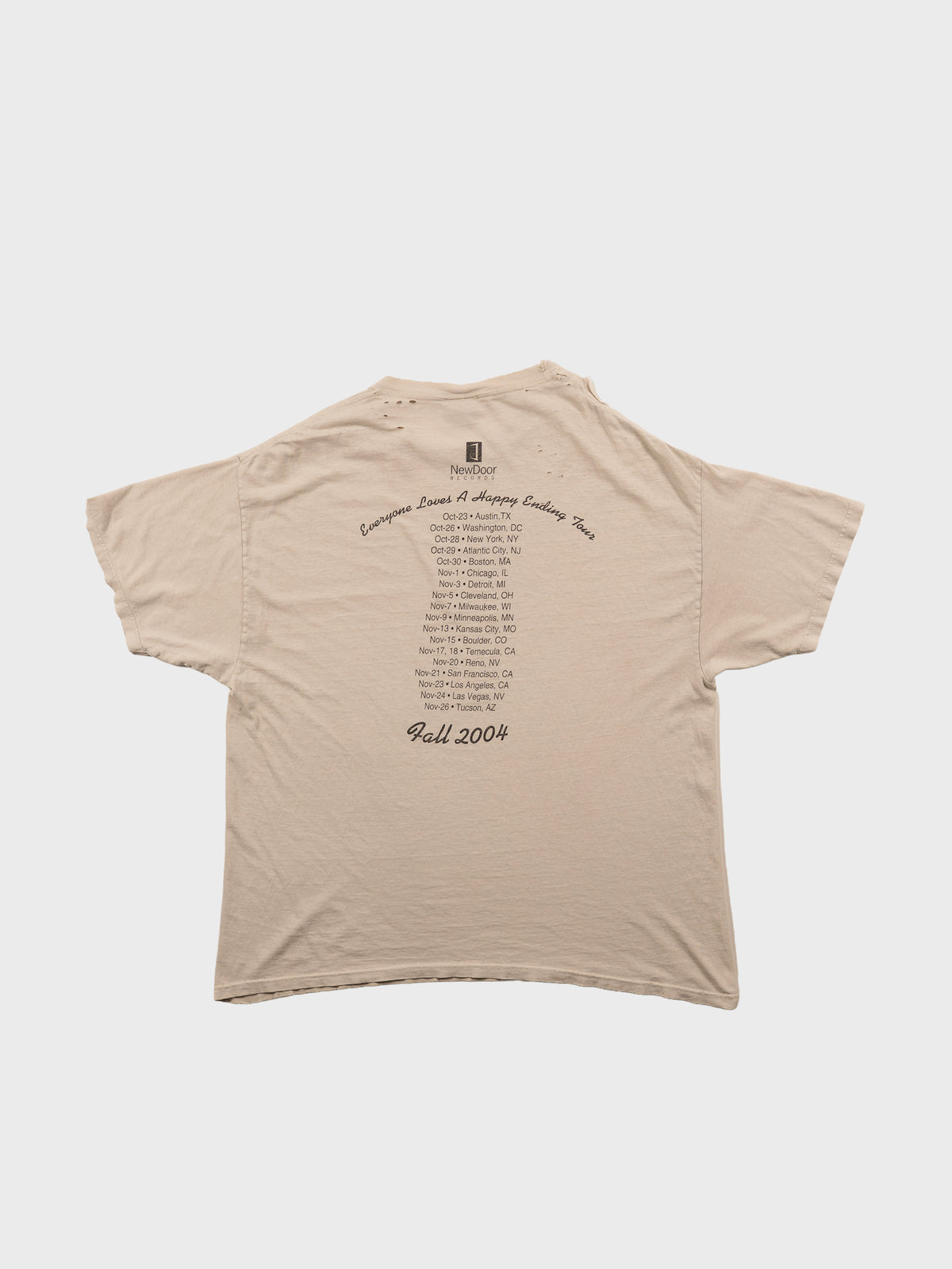 VINTAGE 2000'S TEARS FOR FEARS TOUR TEE