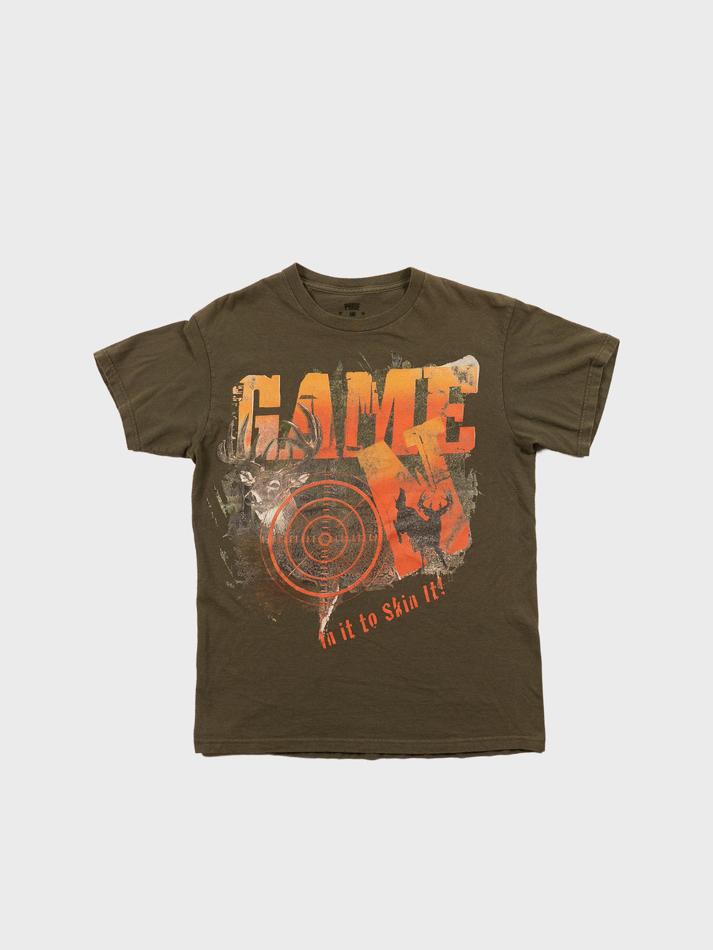 VINTAGE 2000'S PRIDE AND STRENGTH HUNTING GRAPHIC TEE