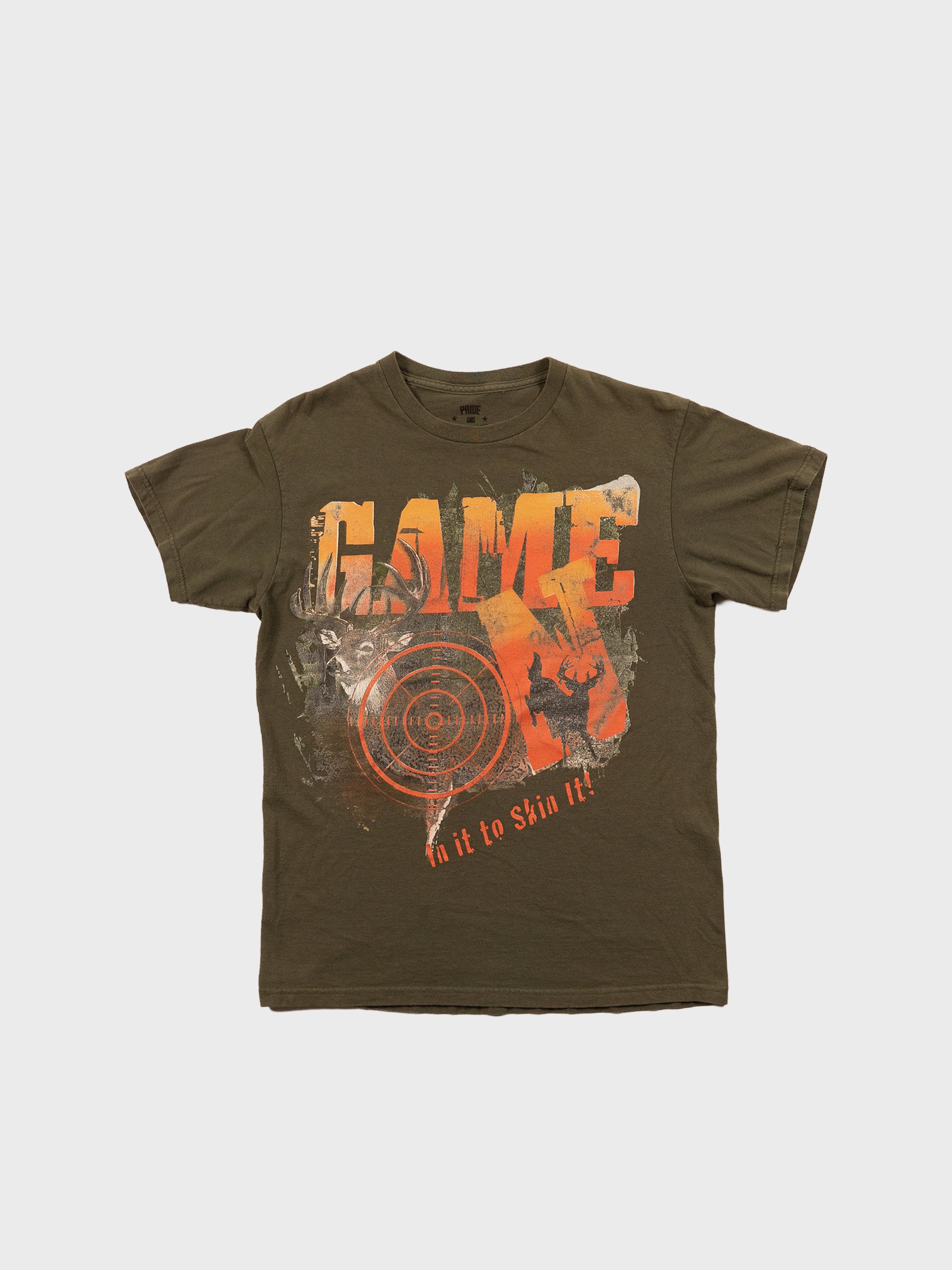 VINTAGE 2000'S PRIDE AND STRENGTH HUNTING GRAPHIC TEE