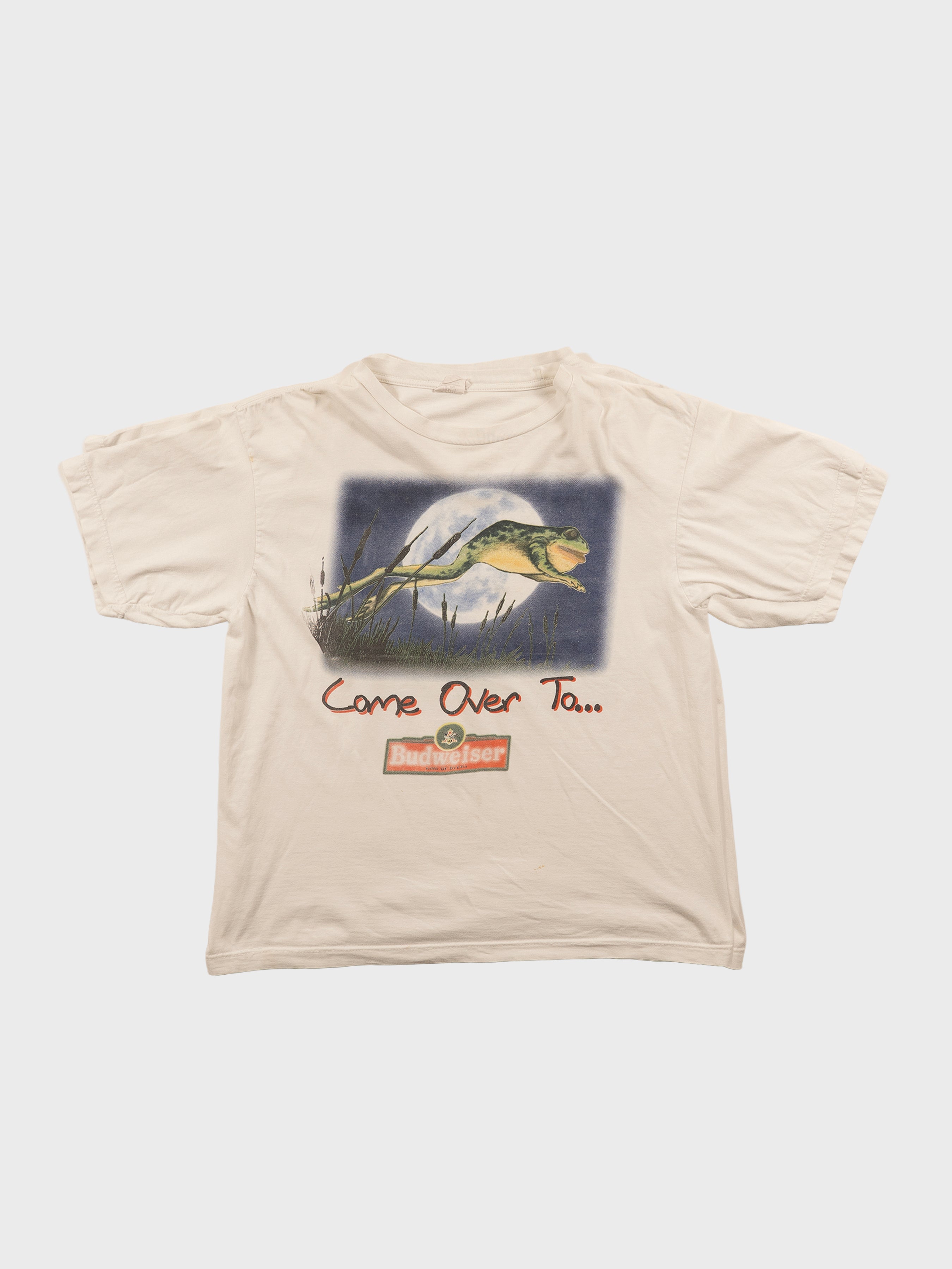 VINTAGE 1990'S BUDWEISER FROG TEE