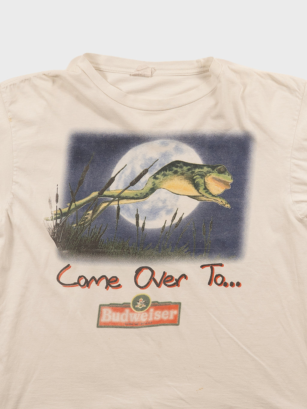 VINTAGE 1990'S BUDWEISER FROG TEE
