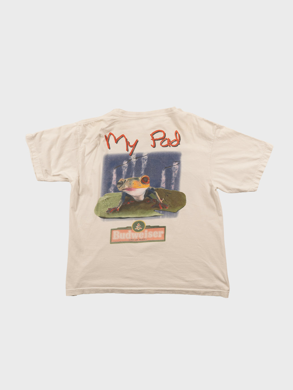 VINTAGE 1990'S BUDWEISER FROG TEE