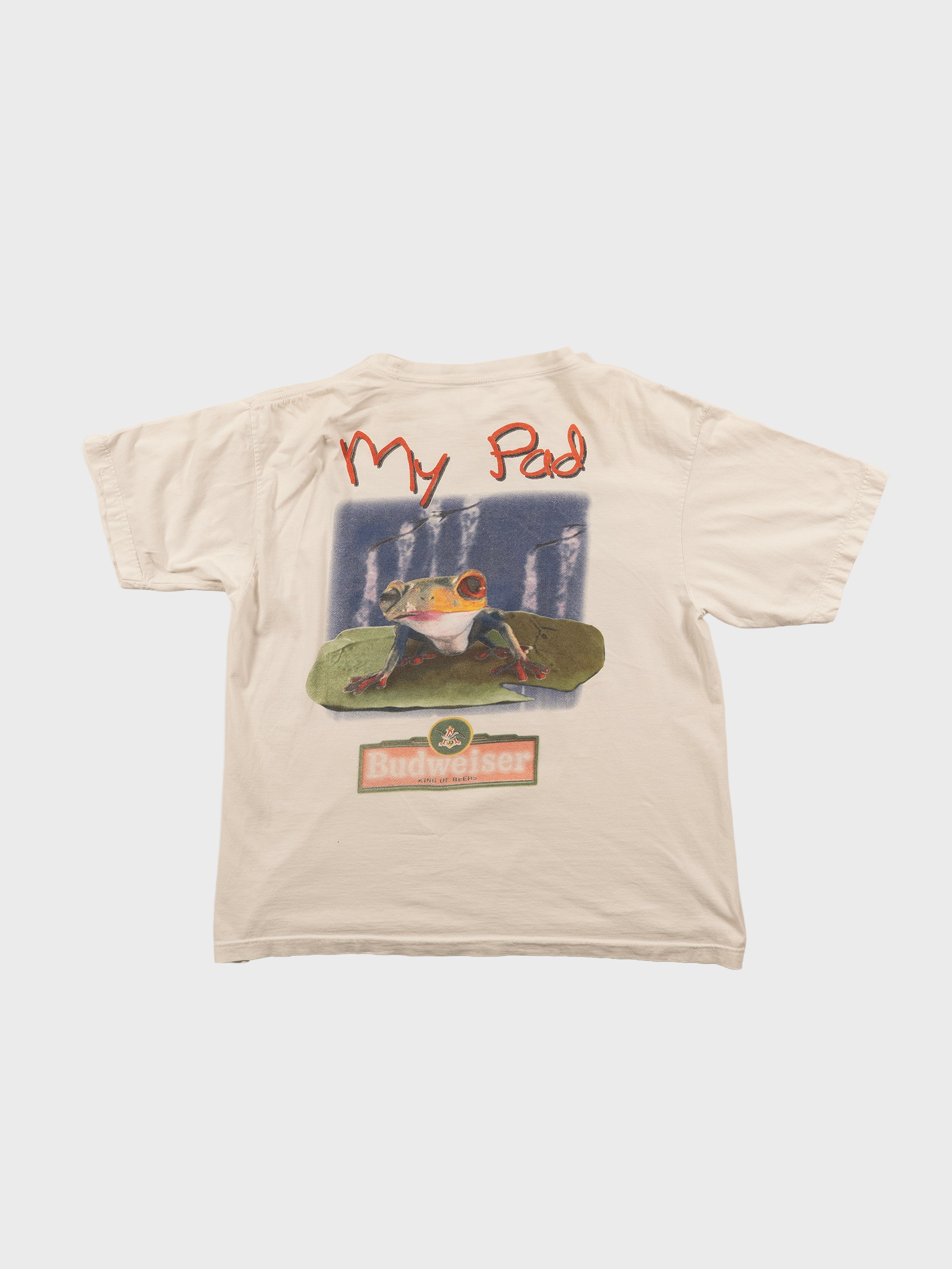 VINTAGE 1990'S BUDWEISER FROG TEE
