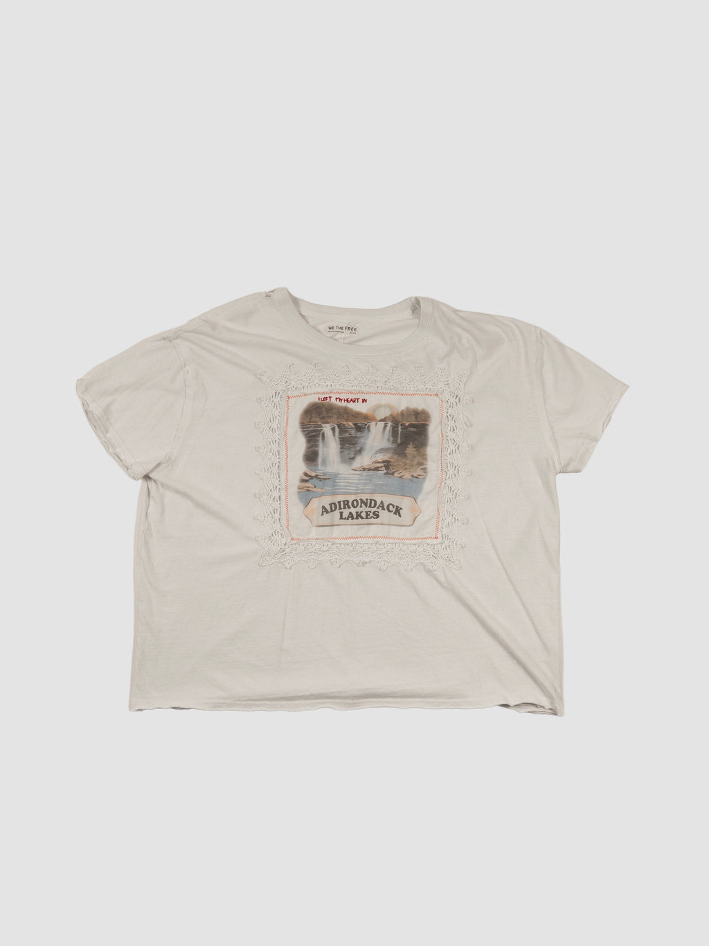 CUSTOM HAND SEWN ADIRONDACK LAKES TEE