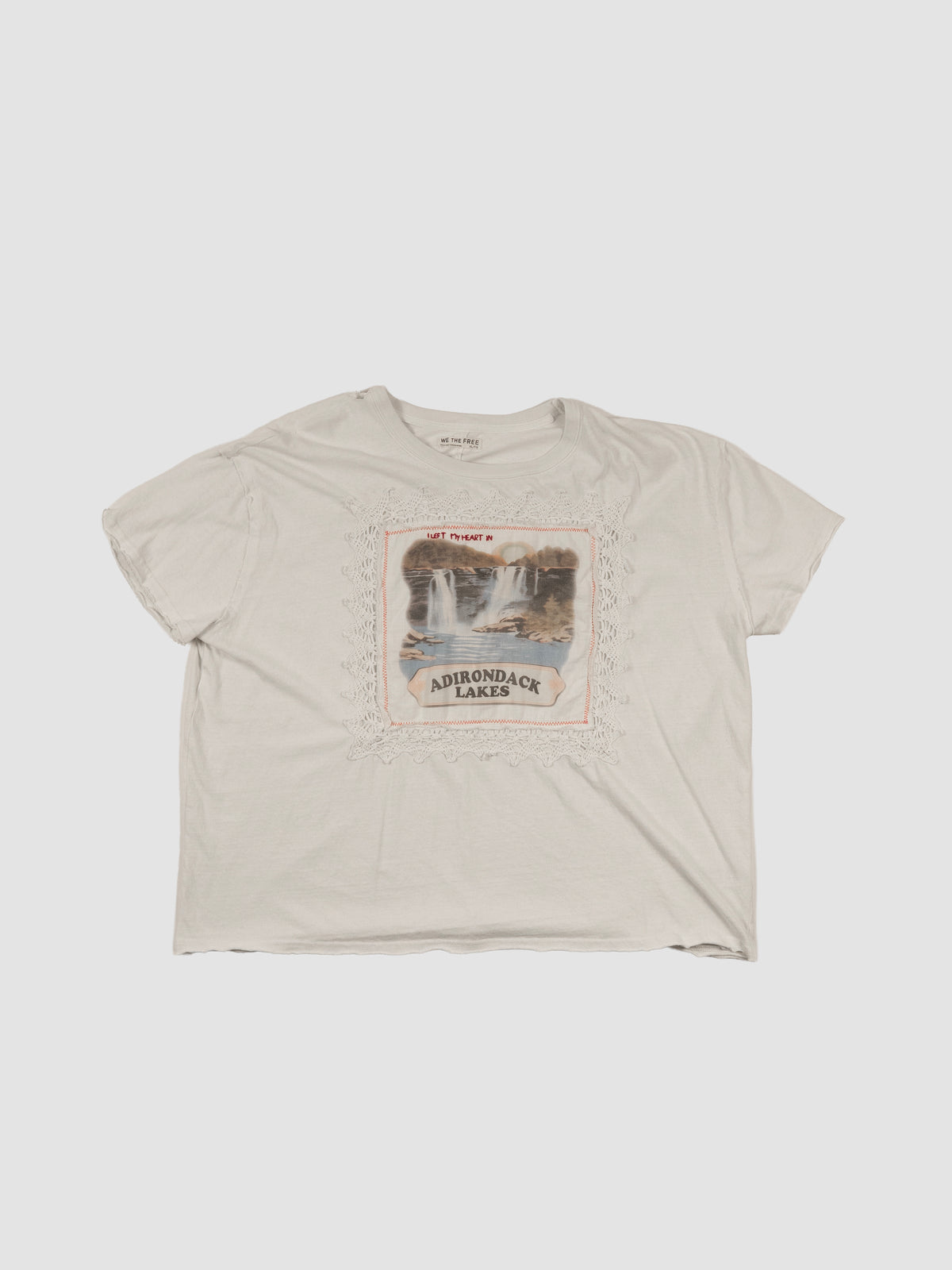 CUSTOM HAND SEWN ADIRONDACK LAKES TEE