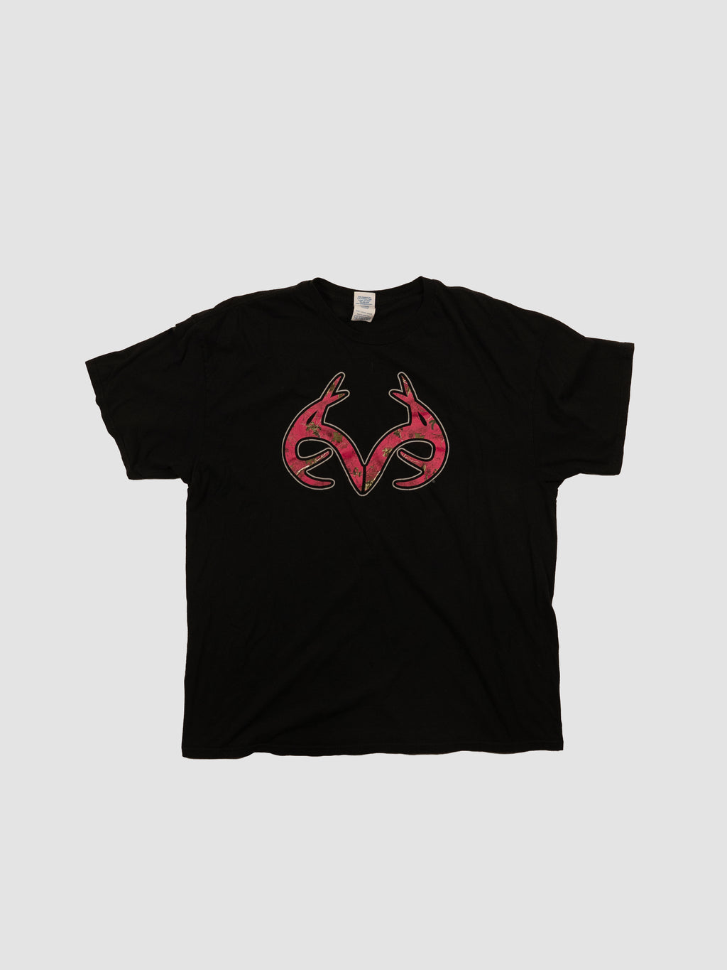 REALTREE XTRA PINK CAMO LOGO TEE