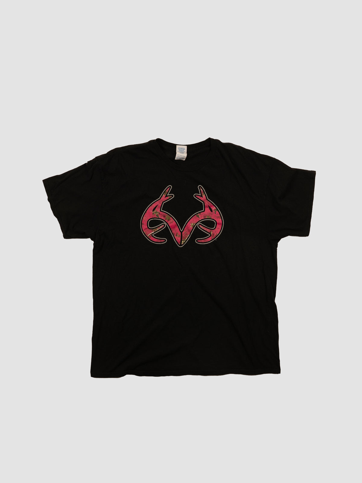 REALTREE XTRA PINK CAMO LOGO TEE