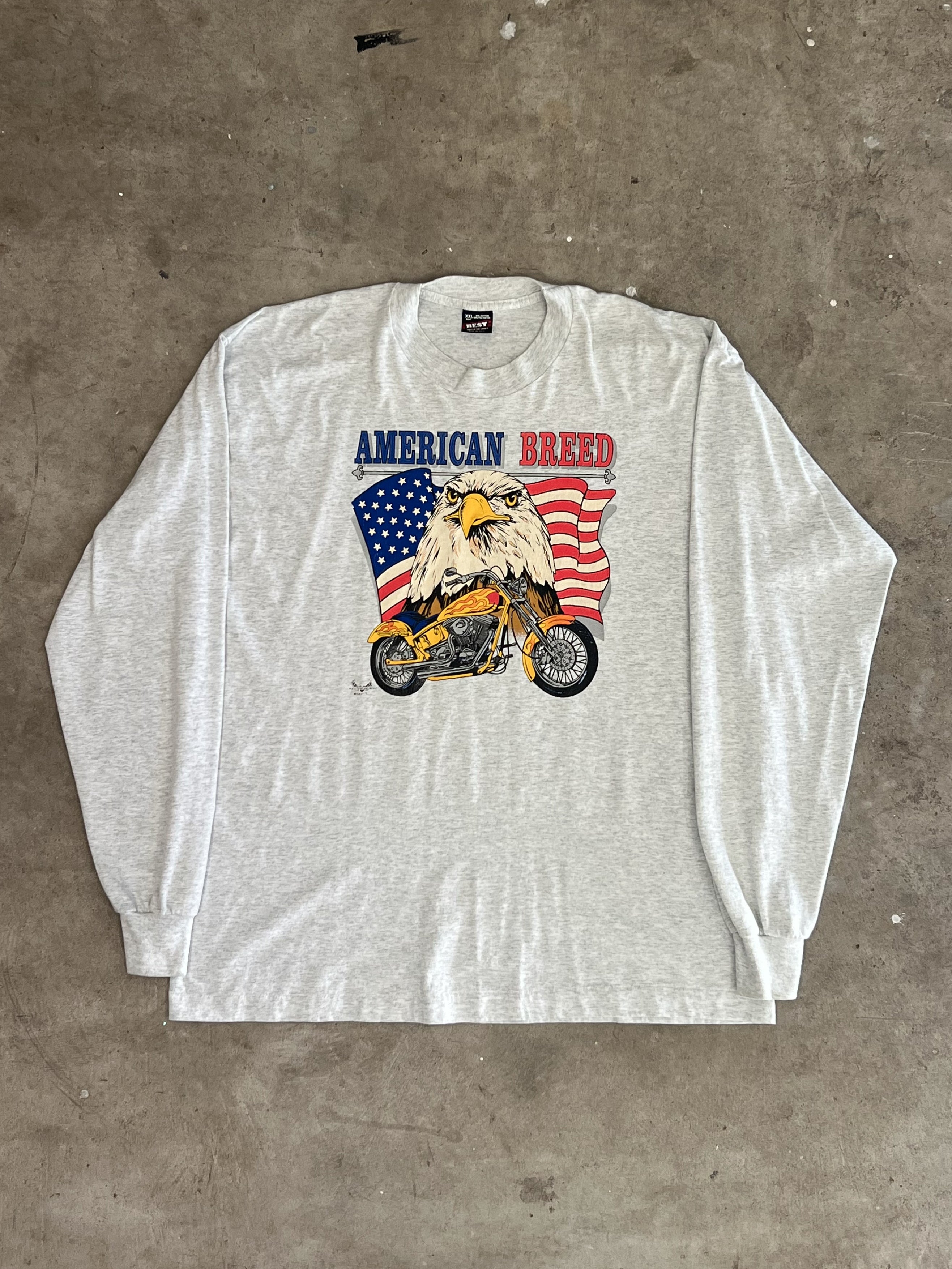 2000'S AMERICAN BIKER LONGSLEEVE TEE | XL