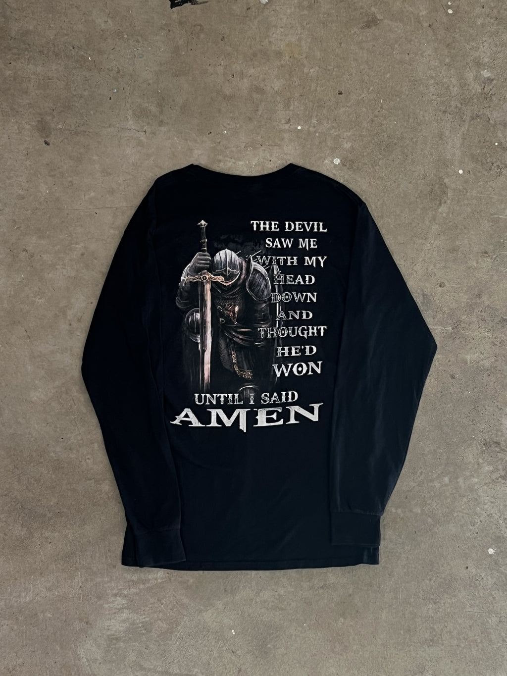 KNIGHT LONG SLEEVE TEE | M