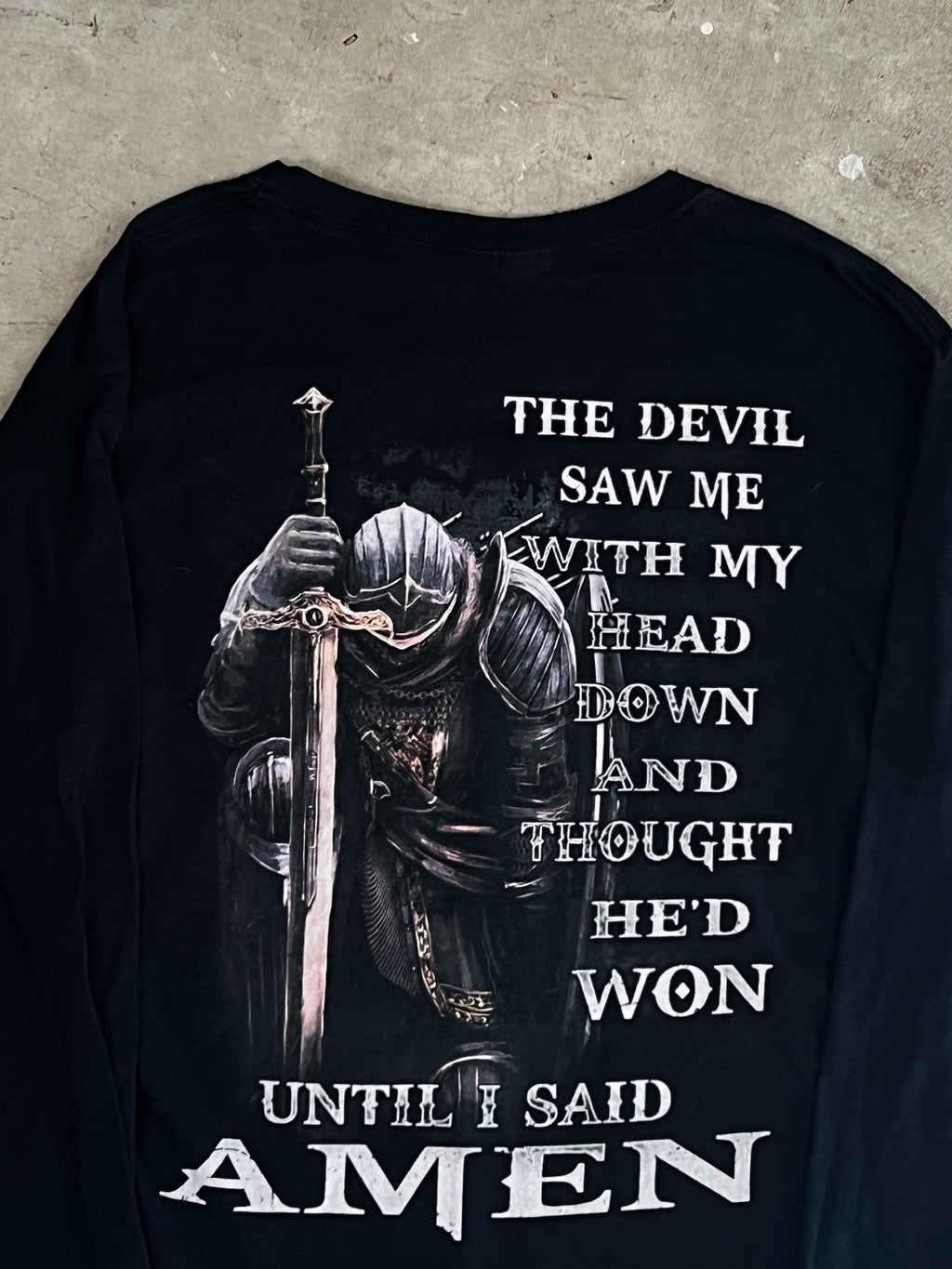 KNIGHT LONG SLEEVE TEE | M