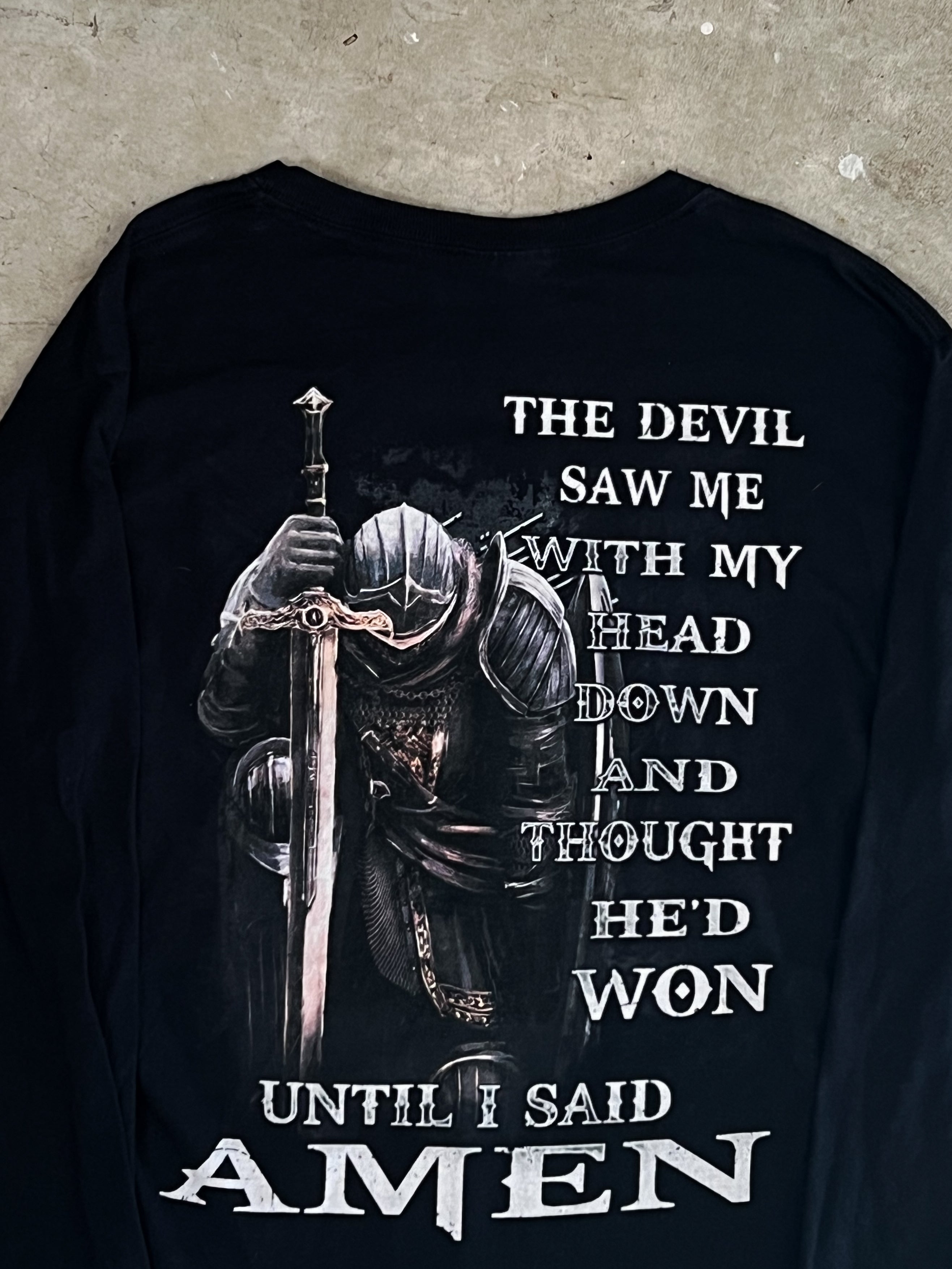 KNIGHT LONG SLEEVE TEE | M