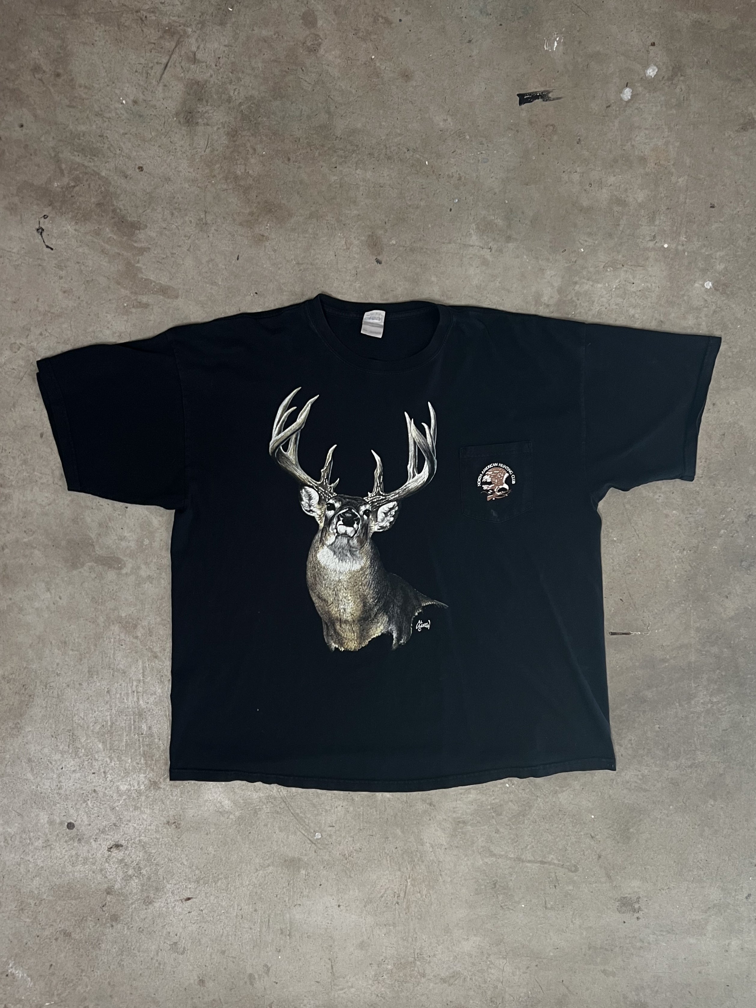 2000'S AL AGNEW BOOTLEG DEER T-SHIRT | XL