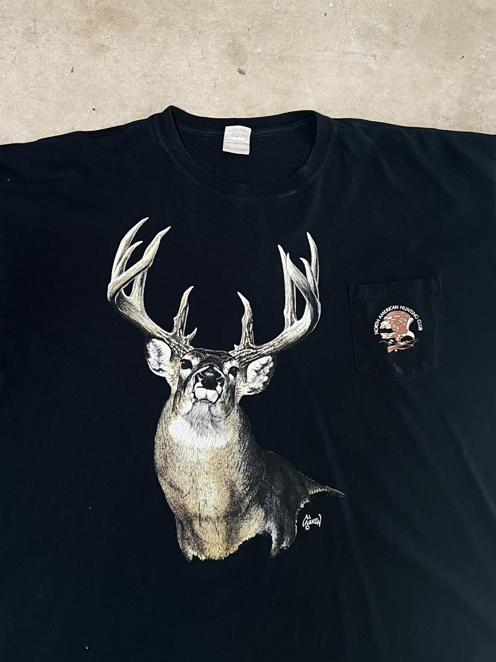 2000'S AL AGNEW BOOTLEG DEER T-SHIRT | XL
