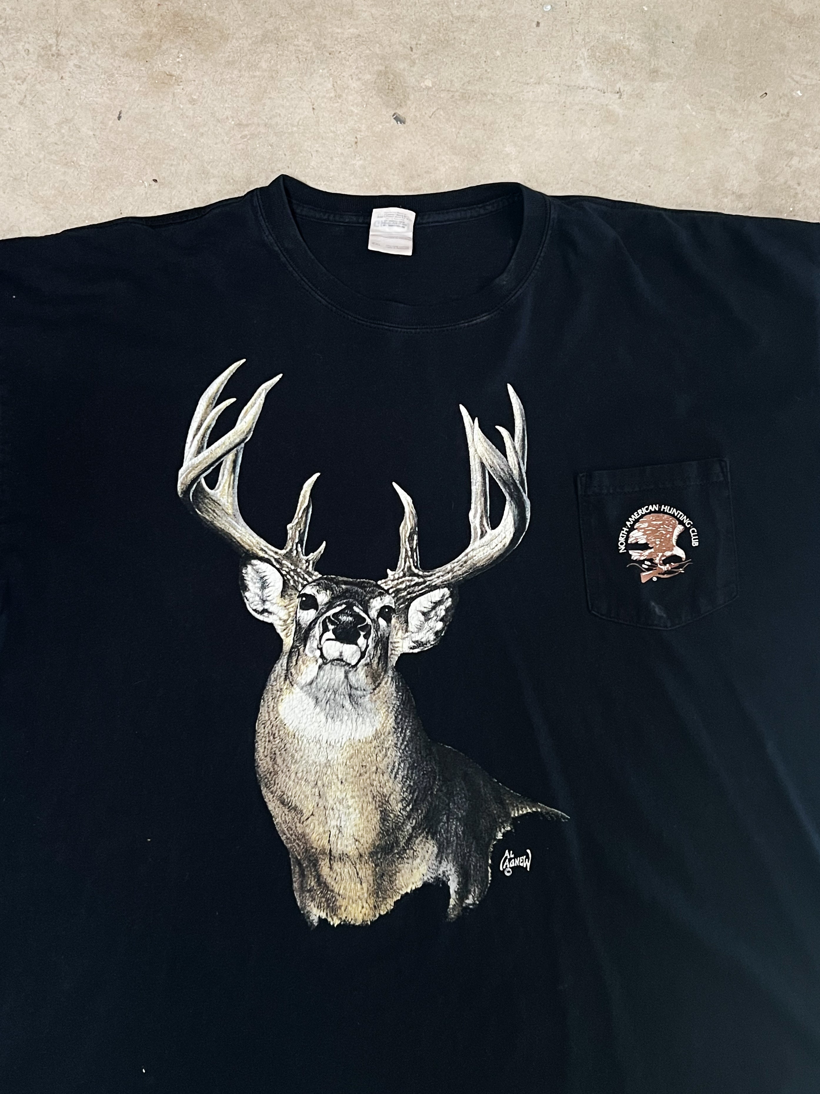 2000'S AL AGNEW BOOTLEG DEER T-SHIRT | XL