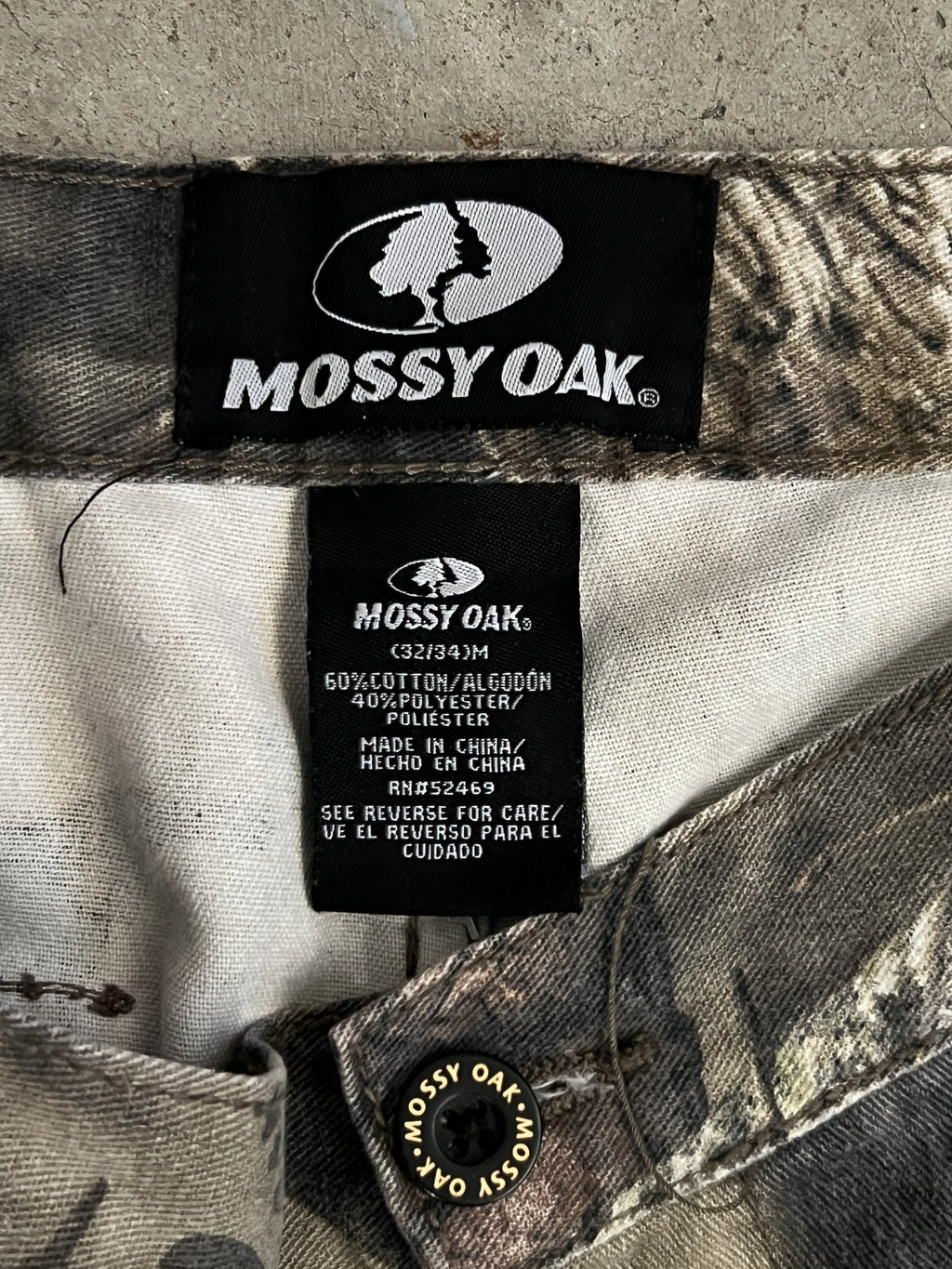 MOSSY OAK TREE CAMO PANTS | 32