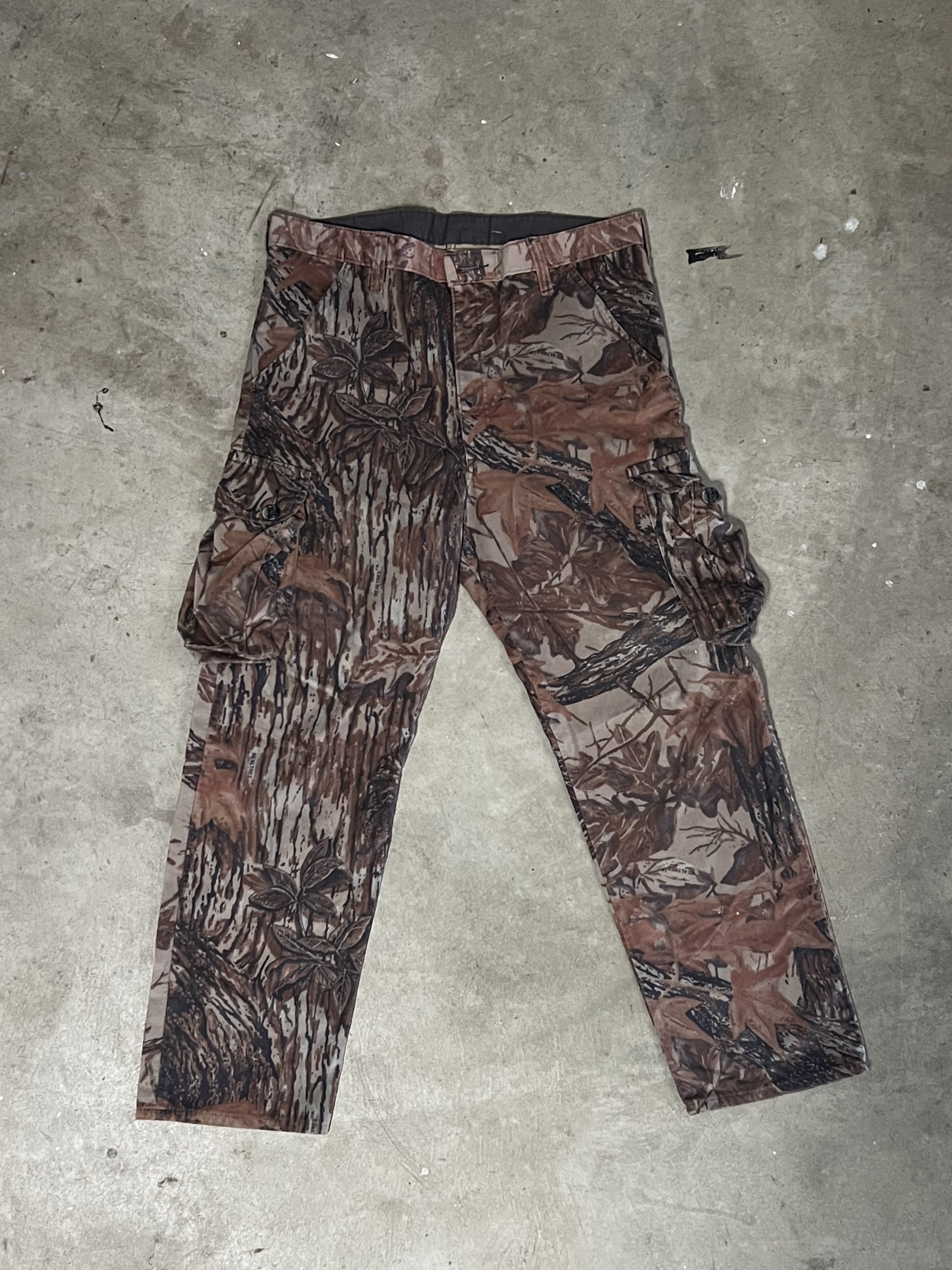 VINTAGE 90'S REALTREE CAMO CARGO PANTS | 36