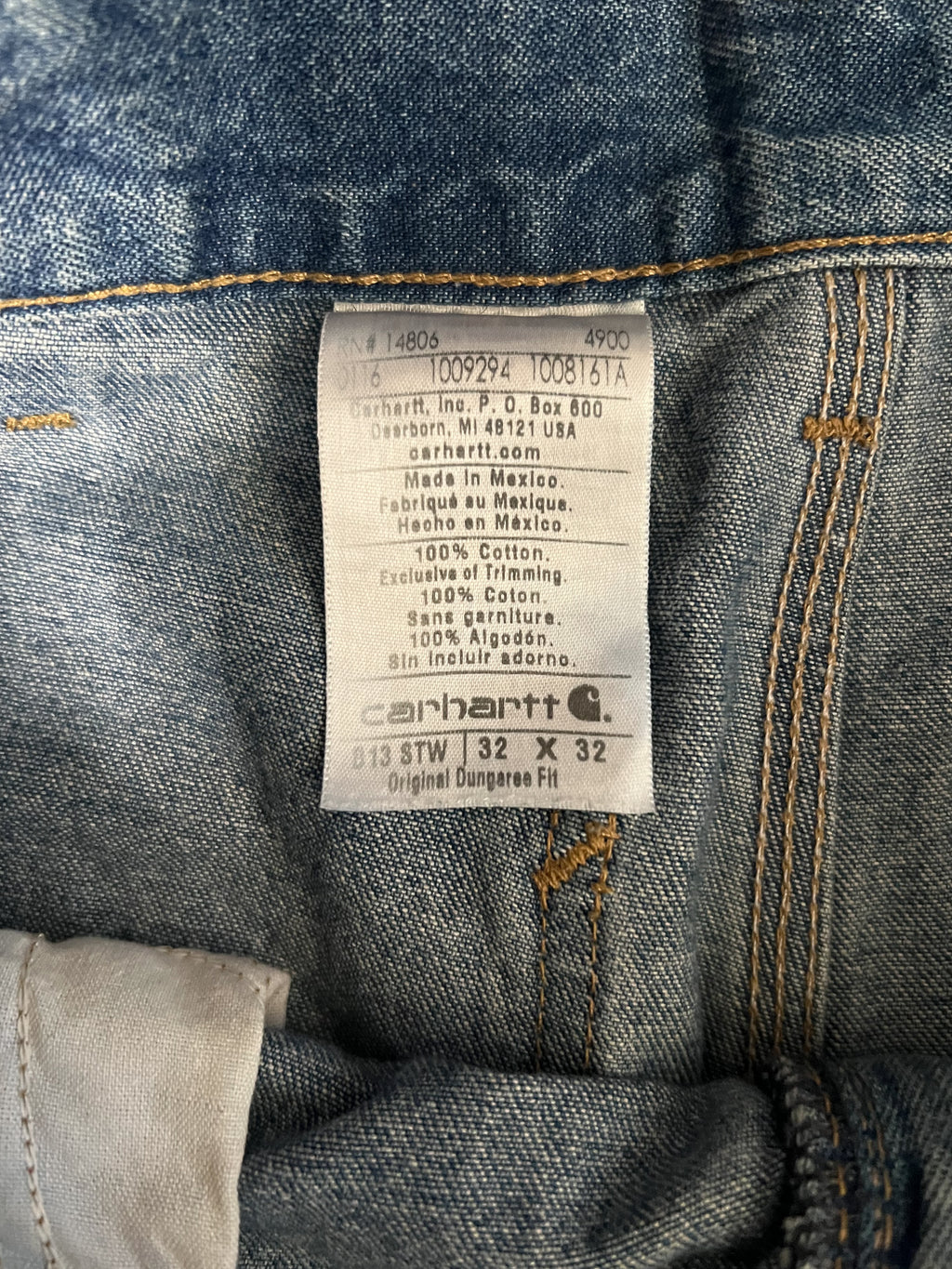 CARHARTT PAINT SPLATTER JEANS | 34