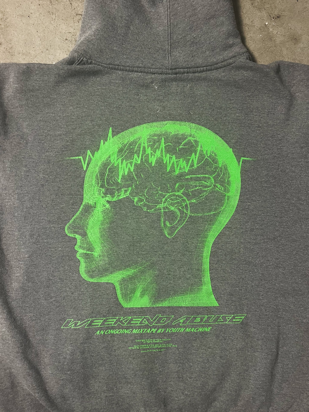 2018 YOUTH MACHINE WEEKEND ABUSE HOODIE | XL