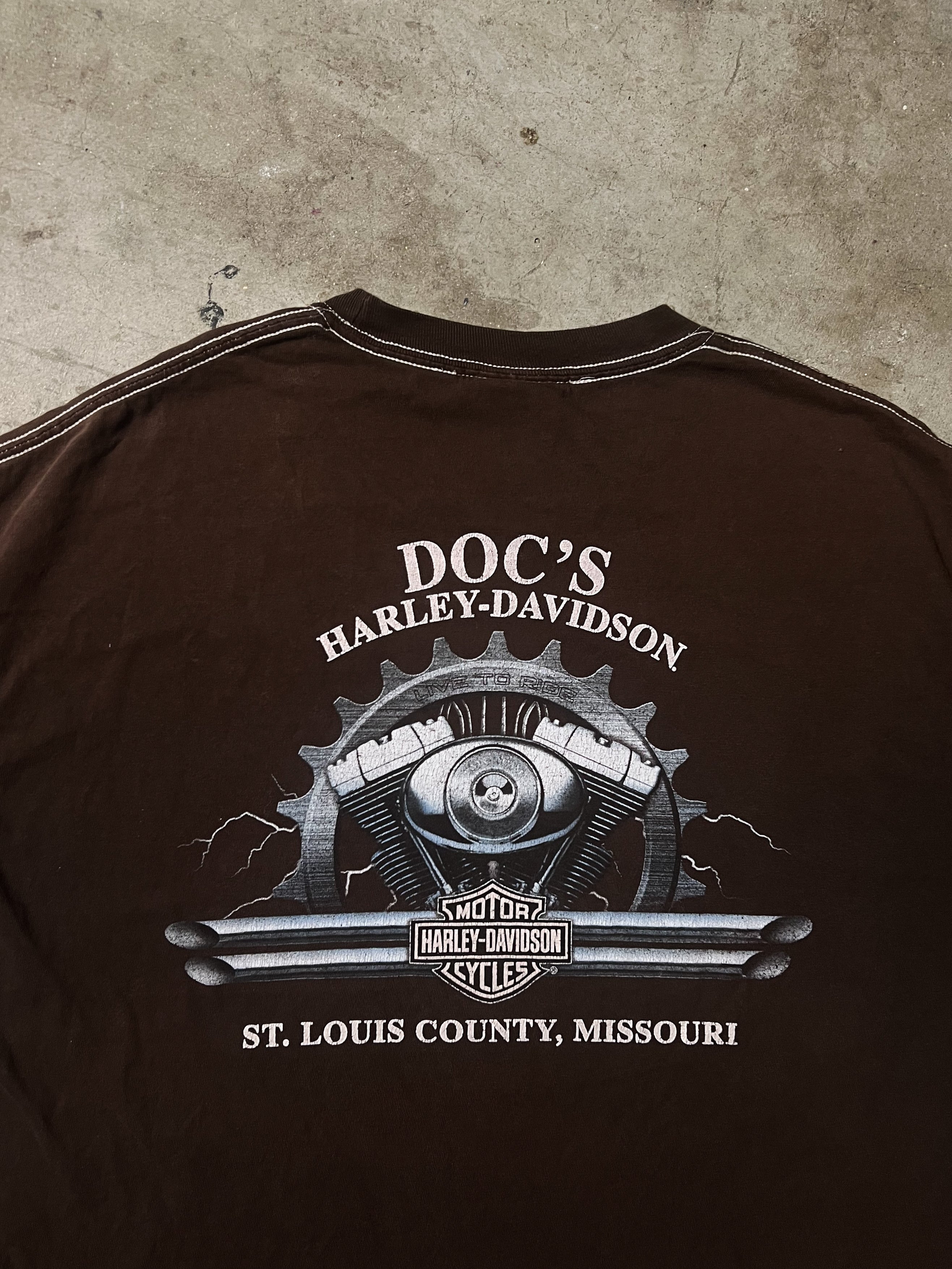2000'S HARLEY DAVIDSON ST. LOUIS TEE | XL