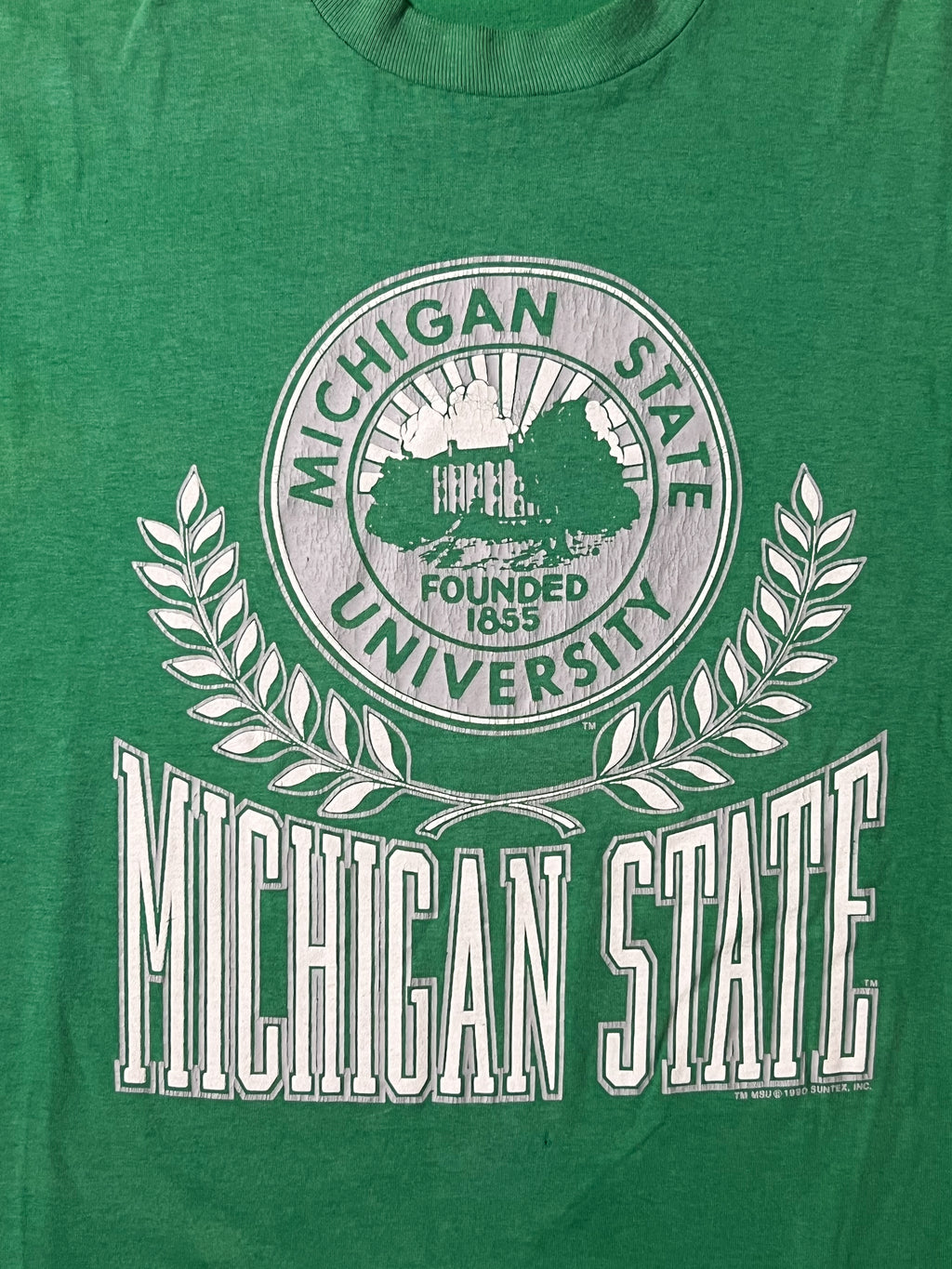 90'S MICHIGAN STATE UNIVERSITY TEE | L