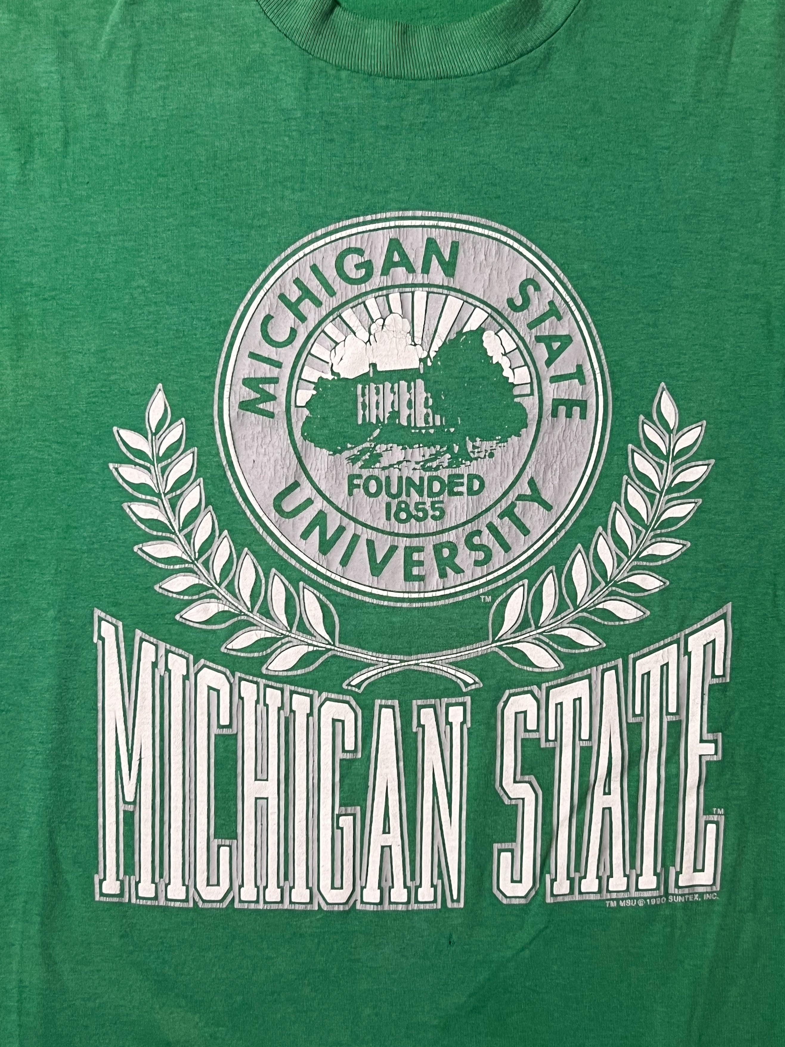 90'S MICHIGAN STATE UNIVERSITY TEE | L