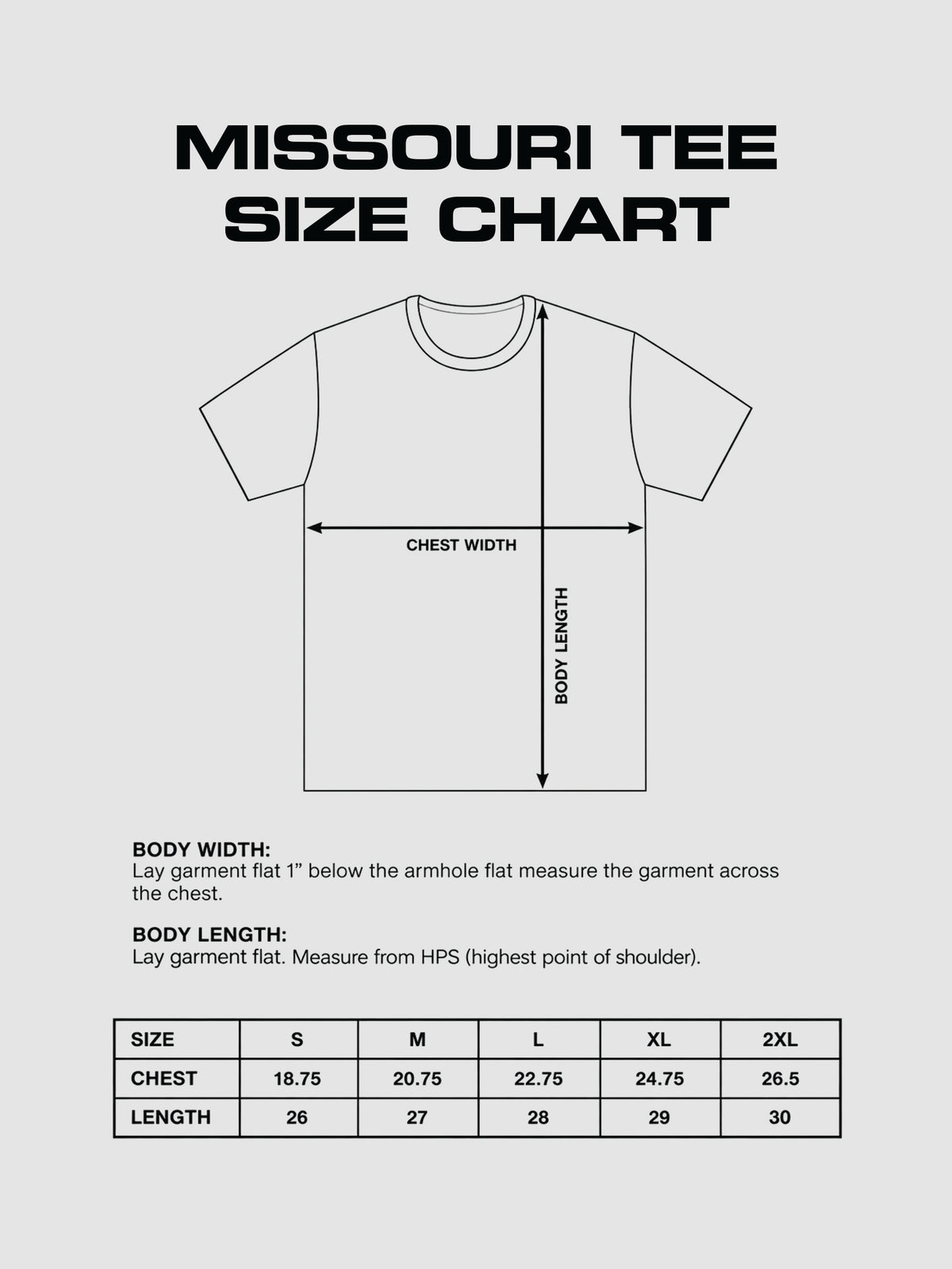 MISSOURI TEE