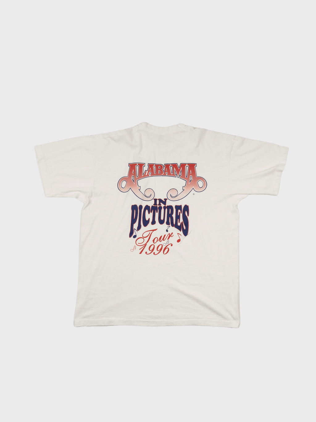 VINTAGE 1990'S ALABAMA "IN PICTURES" TOUR TEE