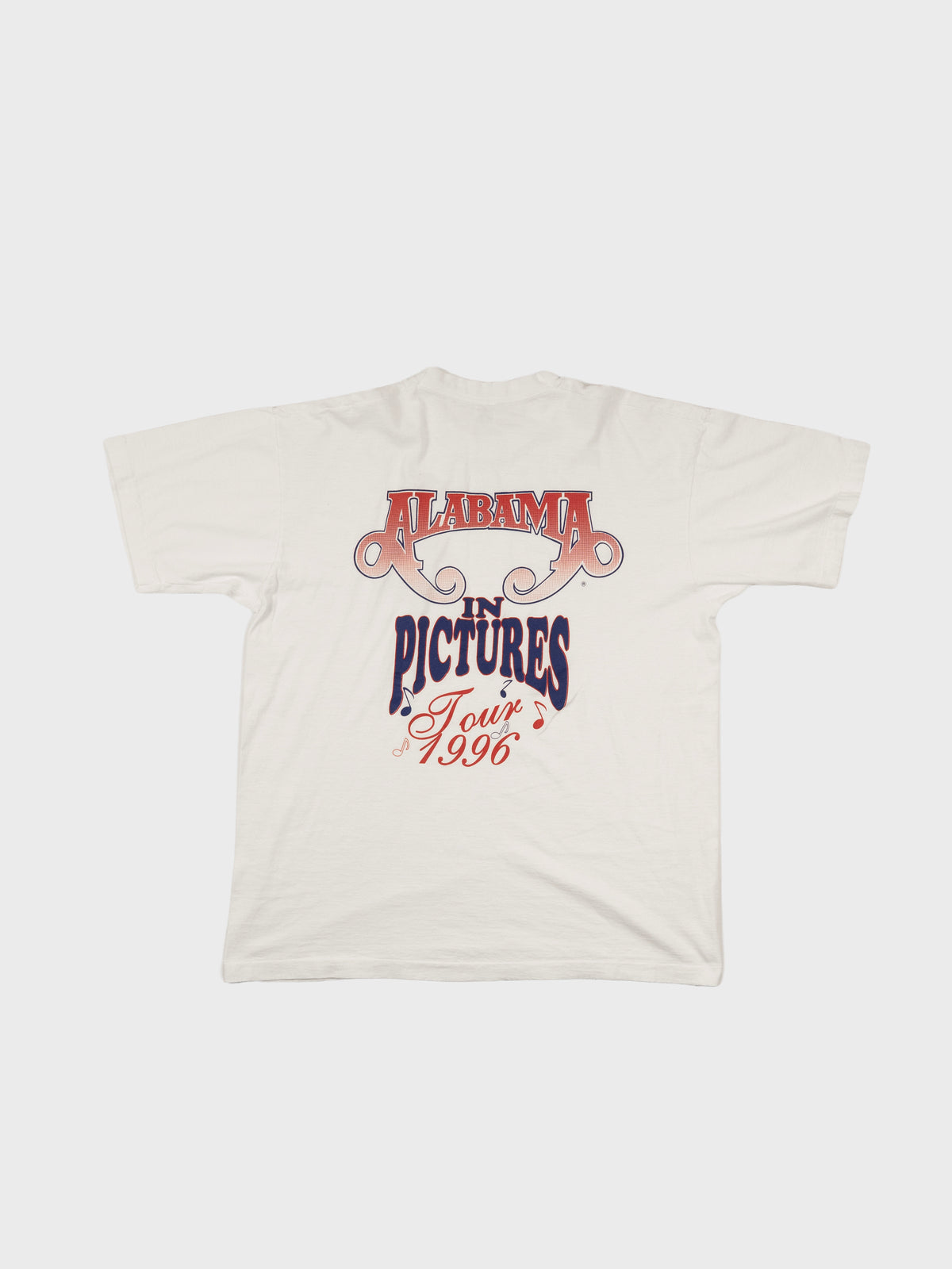 VINTAGE 1990'S ALABAMA "IN PICTURES" TOUR TEE