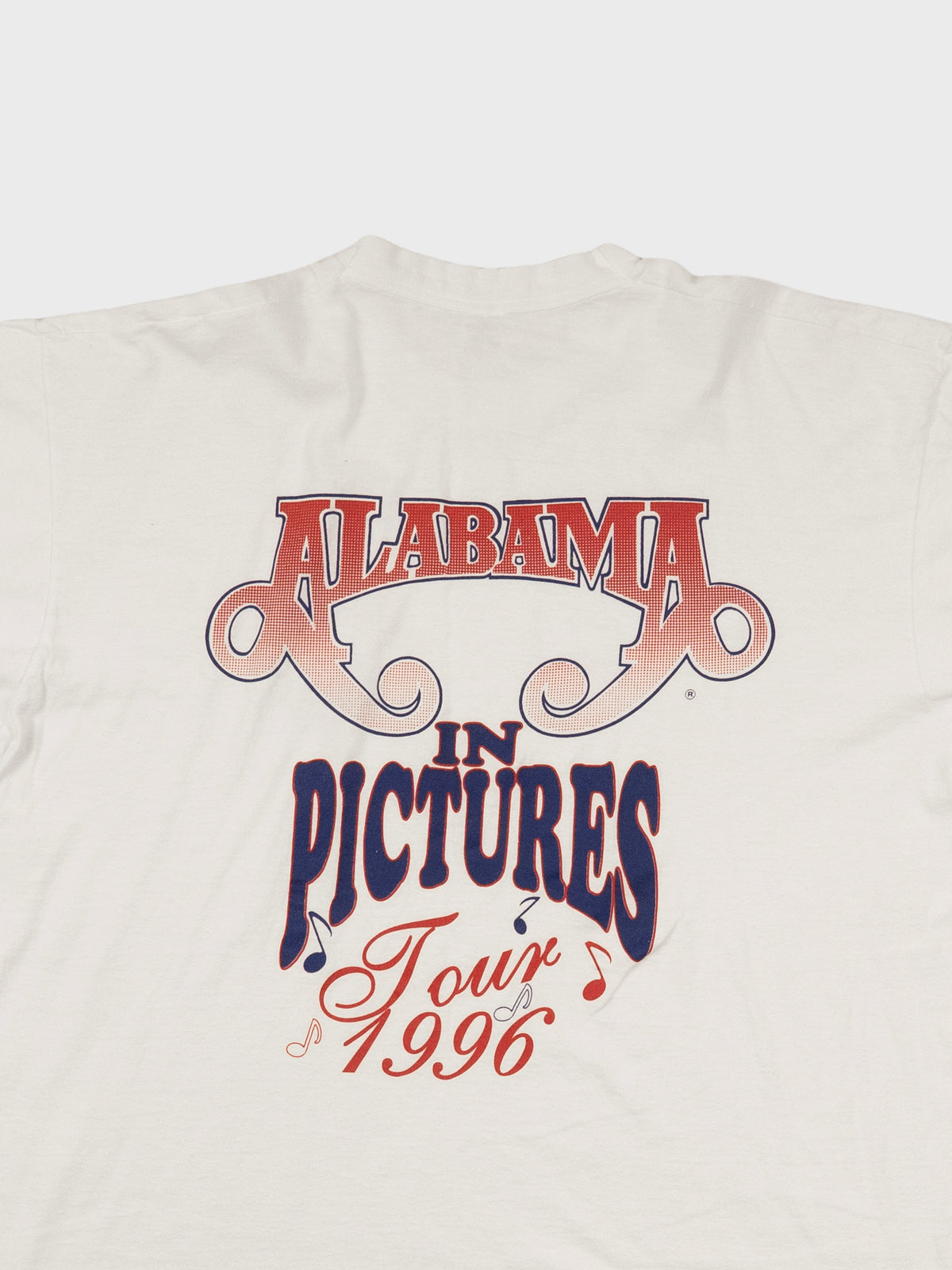 VINTAGE 1990'S ALABAMA "IN PICTURES" TOUR TEE