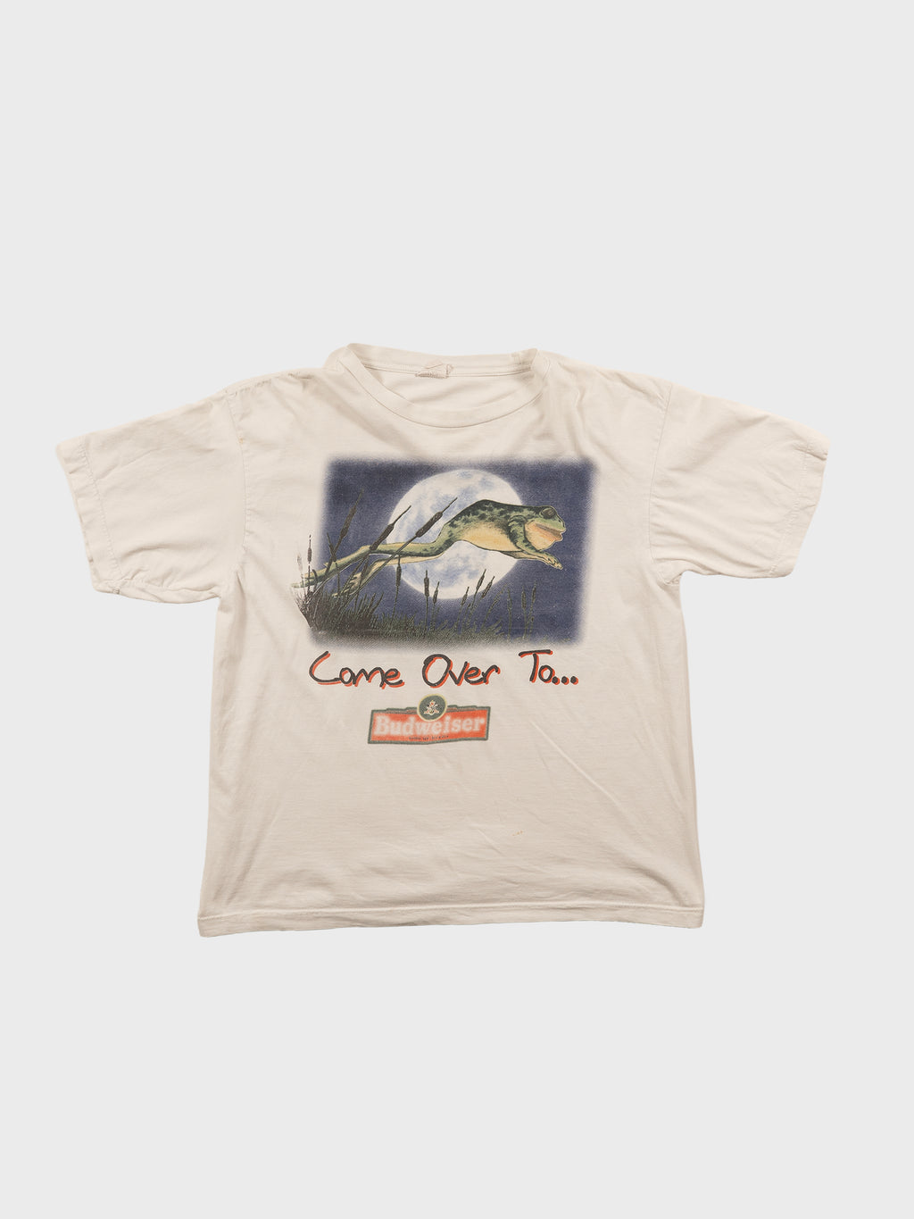 VINTAGE 1990'S BUDWEISER FROG TEE