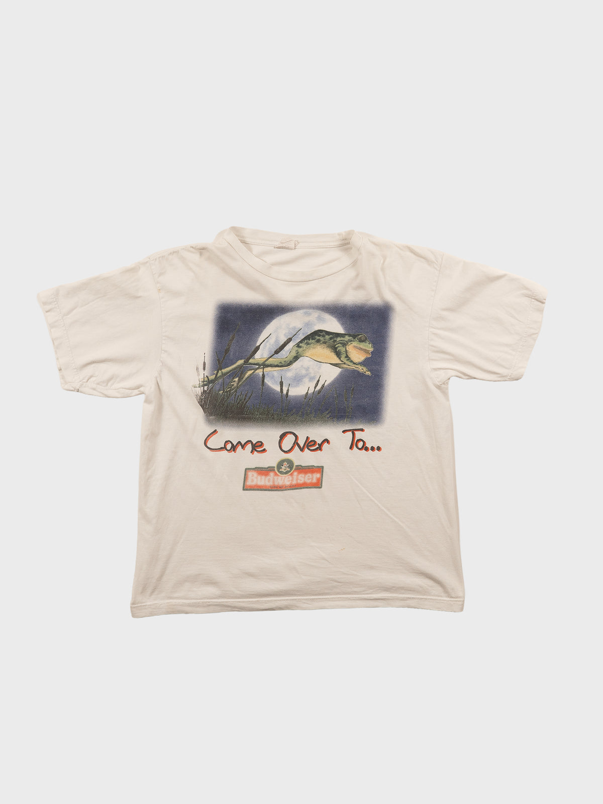 VINTAGE 1990'S BUDWEISER FROG TEE