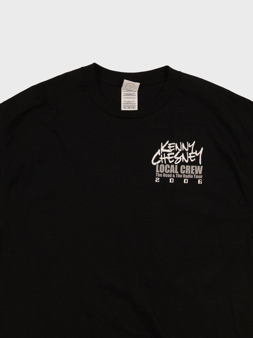 VINTAGE 2000'S KENNY CHESNEY TOUR CREW TEE