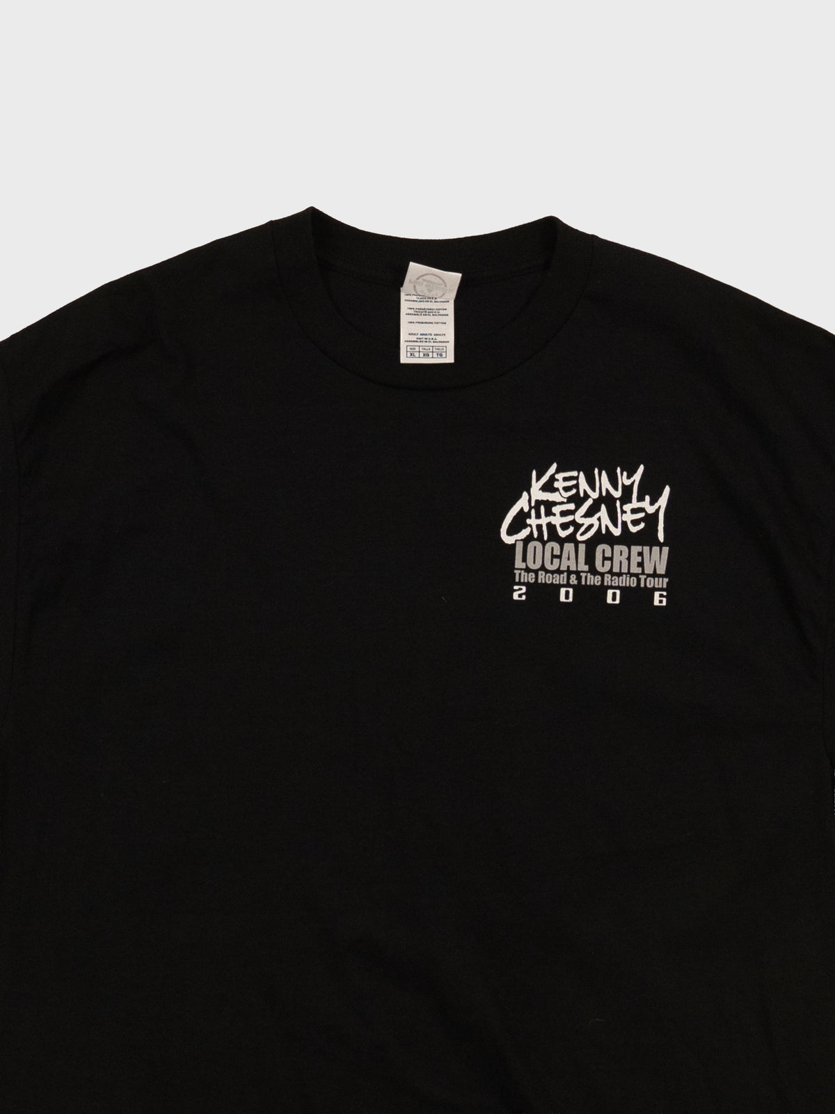 VINTAGE 2000'S KENNY CHESNEY TOUR CREW TEE